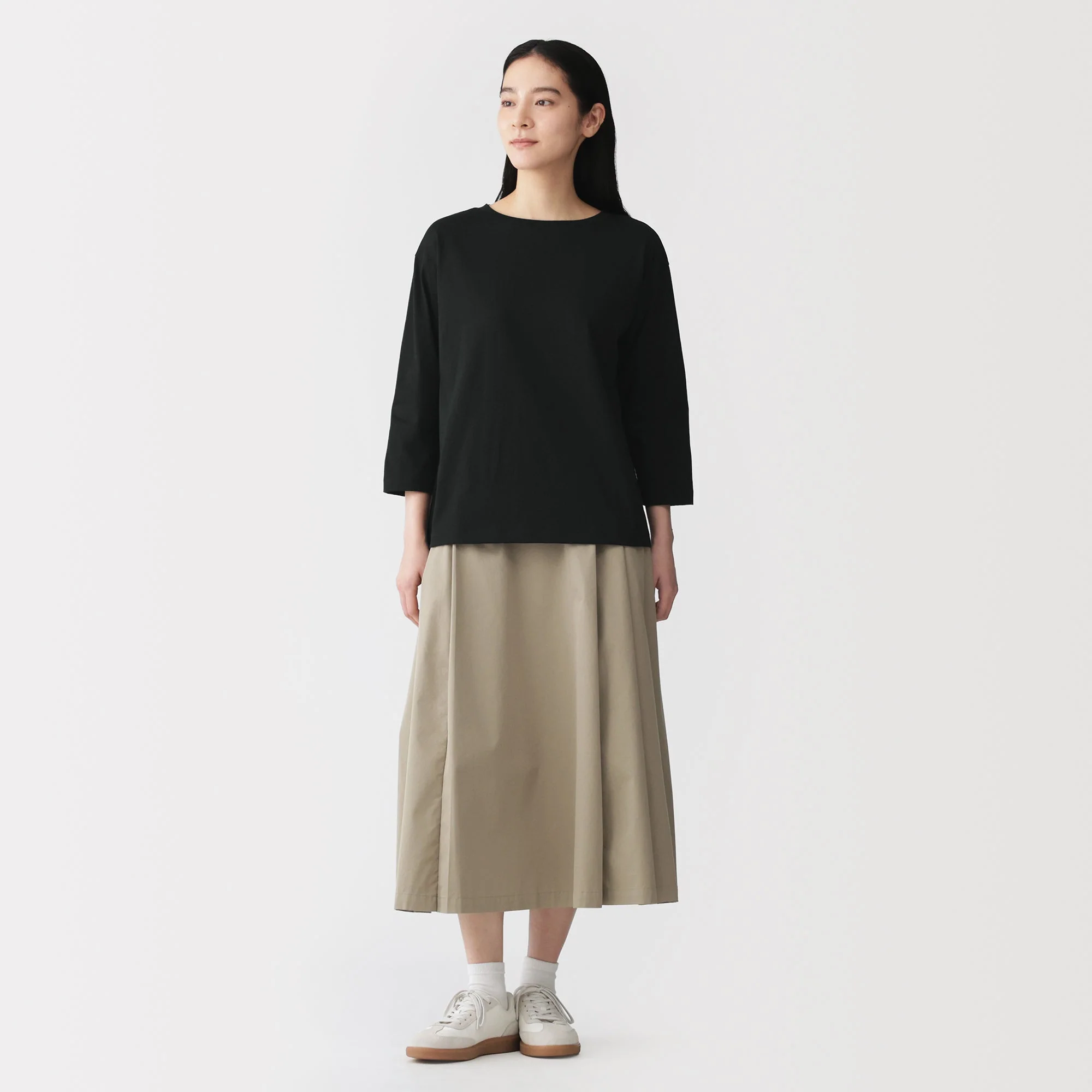 Jersey Boatneck T-Shirt - Image 36