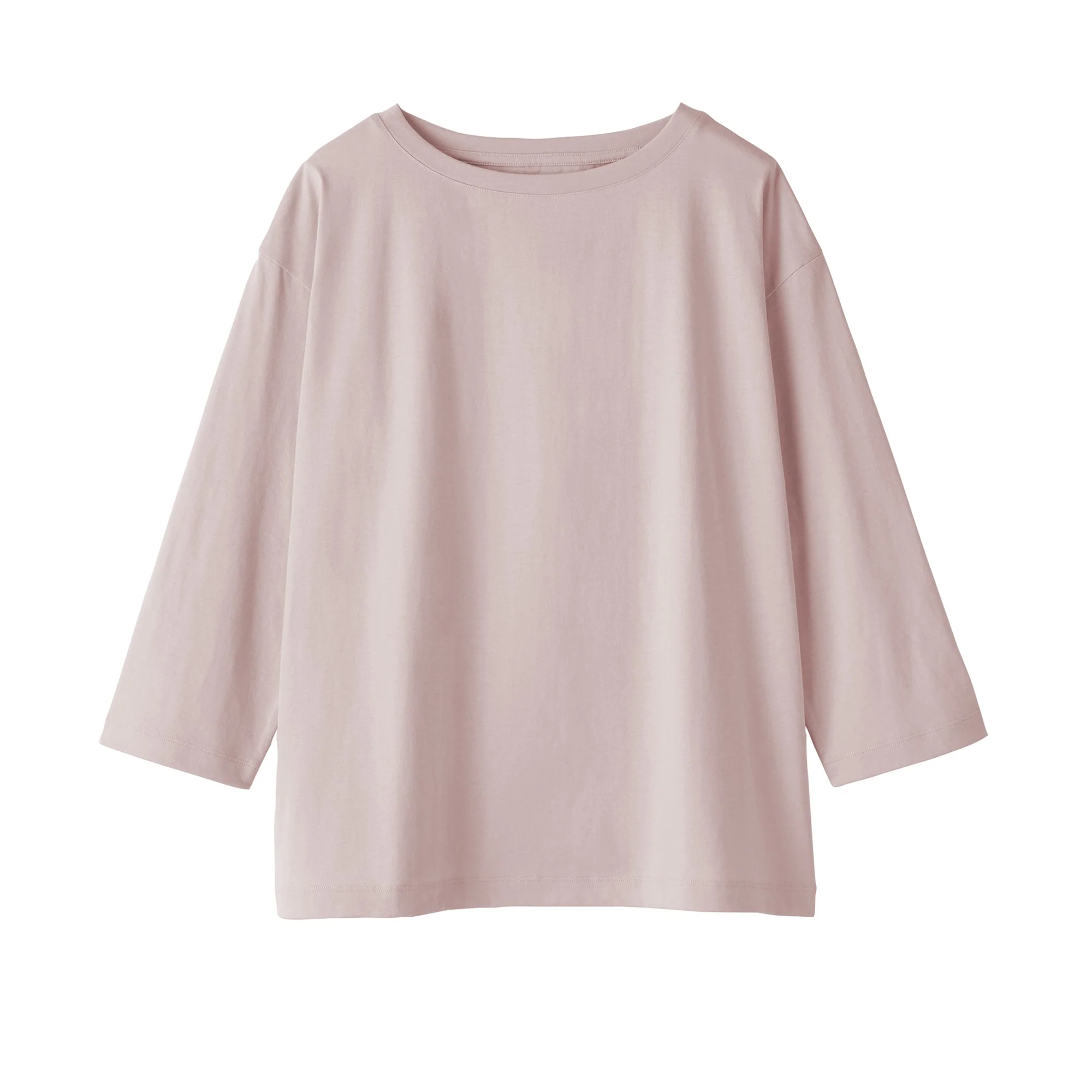 Jersey Boatneck T-Shirt - Image 42
