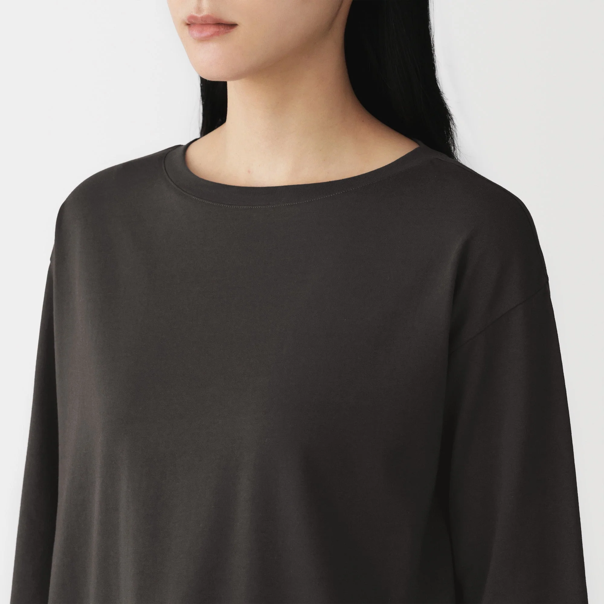 Jersey Boatneck T-Shirt - Image 47