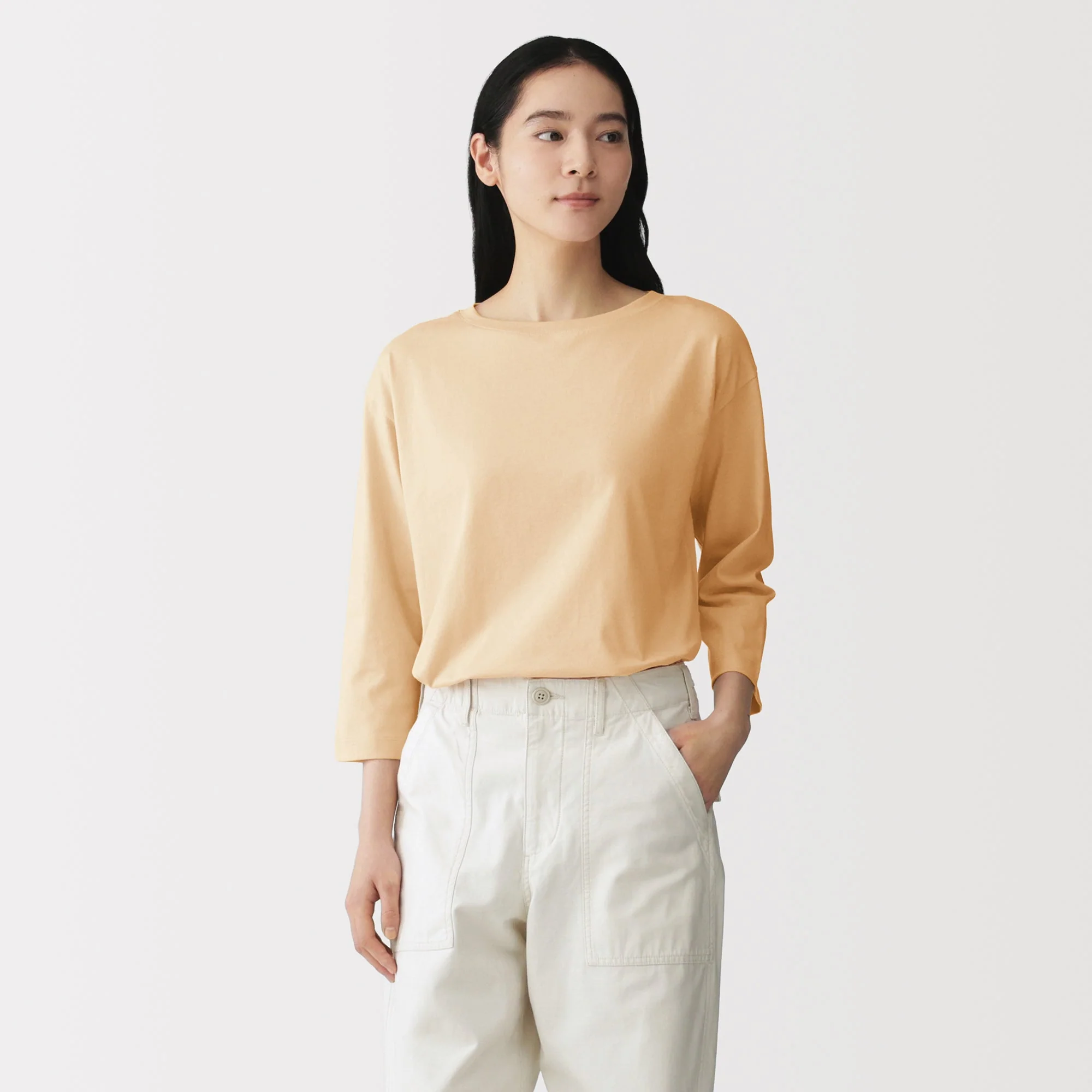 Jersey Boatneck T-Shirt - Image 51