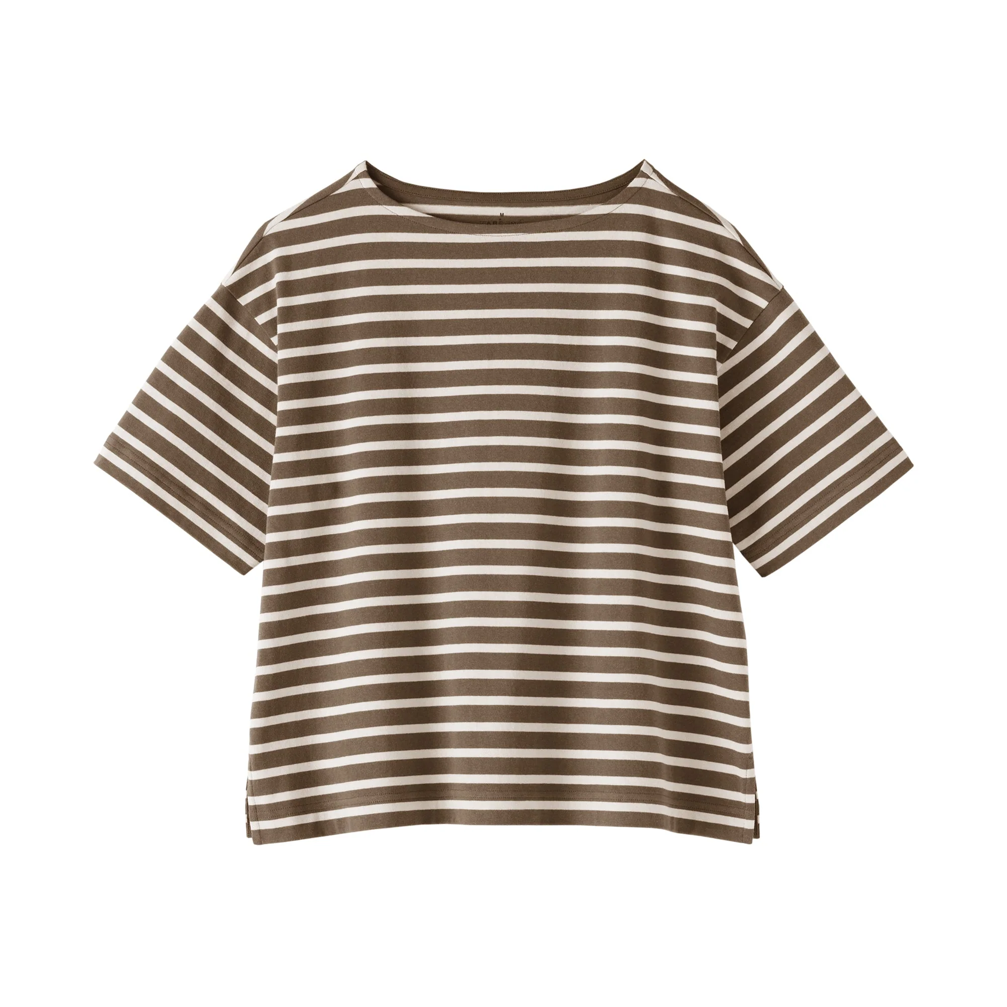 Cotton Jersey Boatneck T-Shirt - Image 42