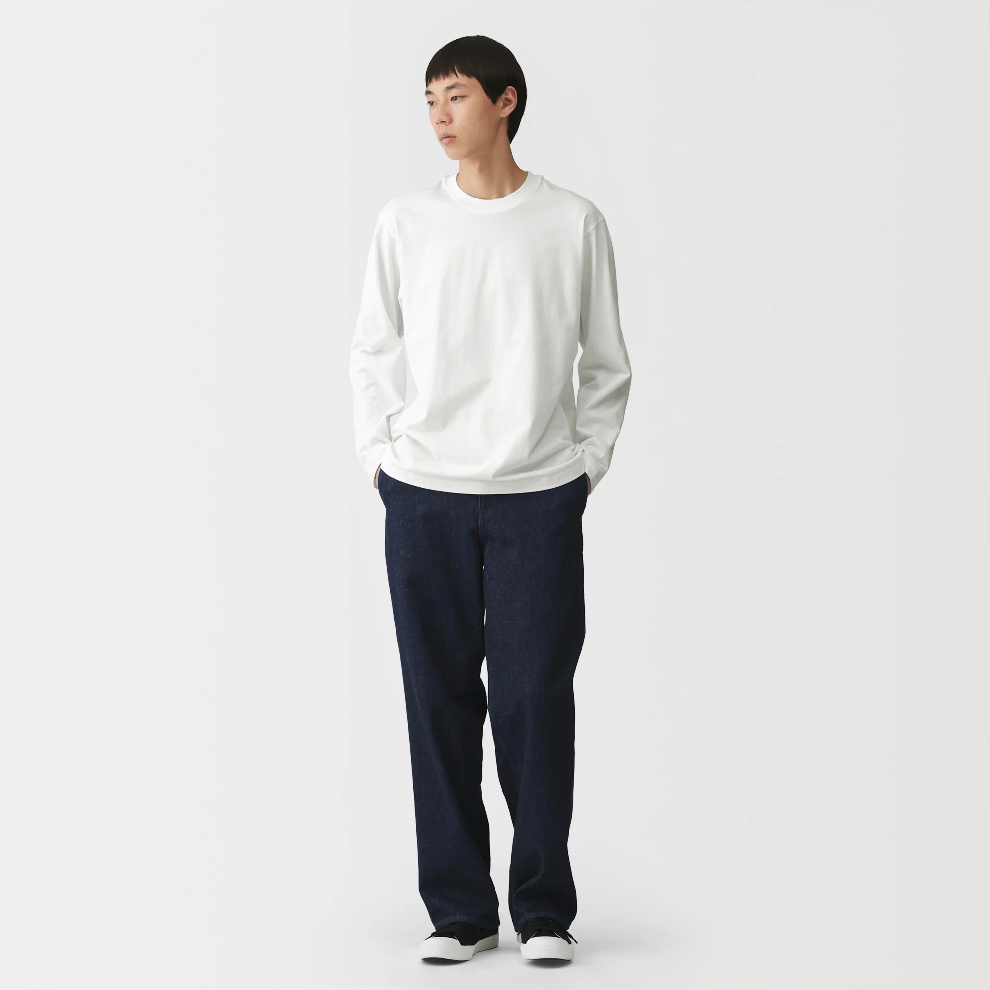 Cotton Jersey Crewneck T-Shirt - Image 4