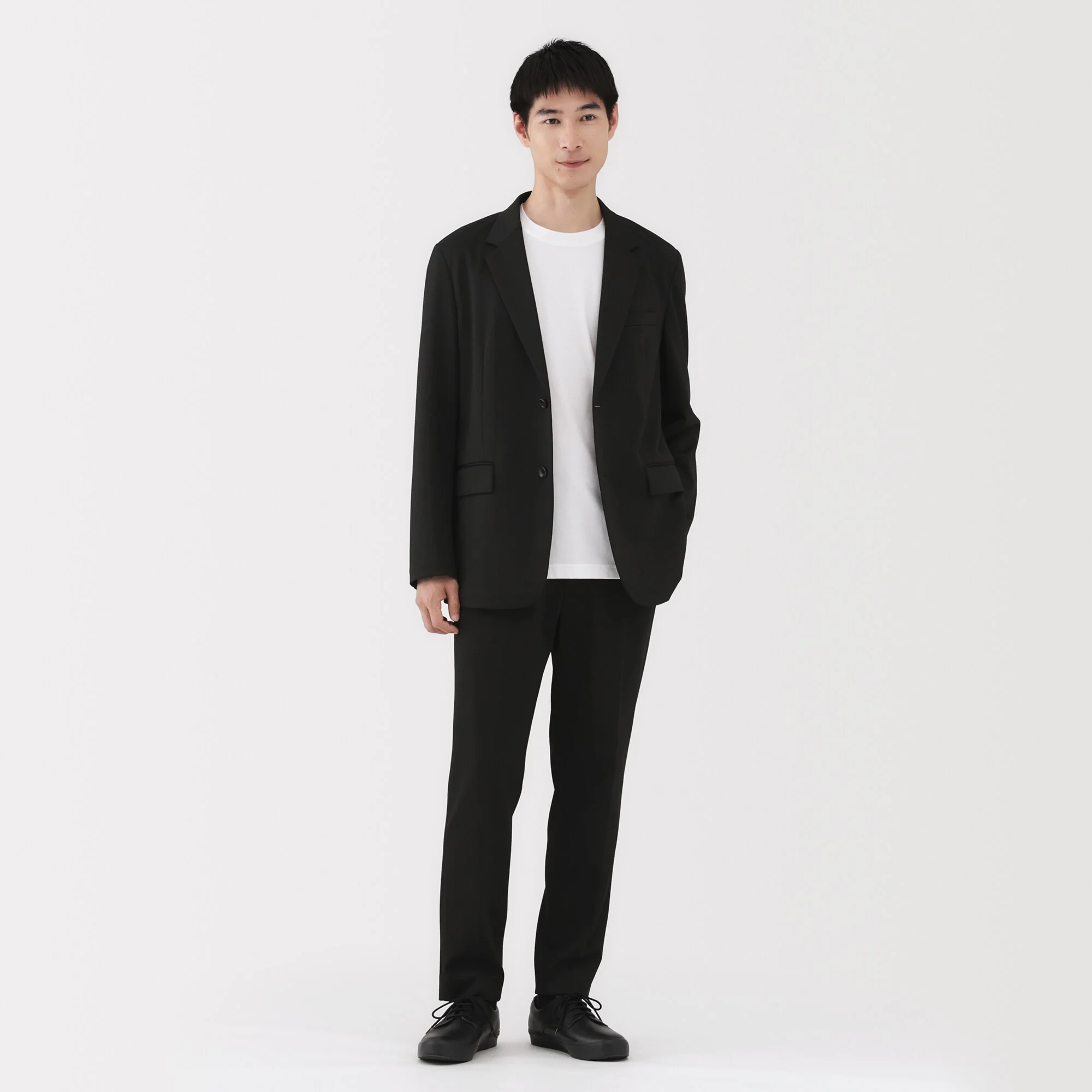 Jersey Flat Front Pants