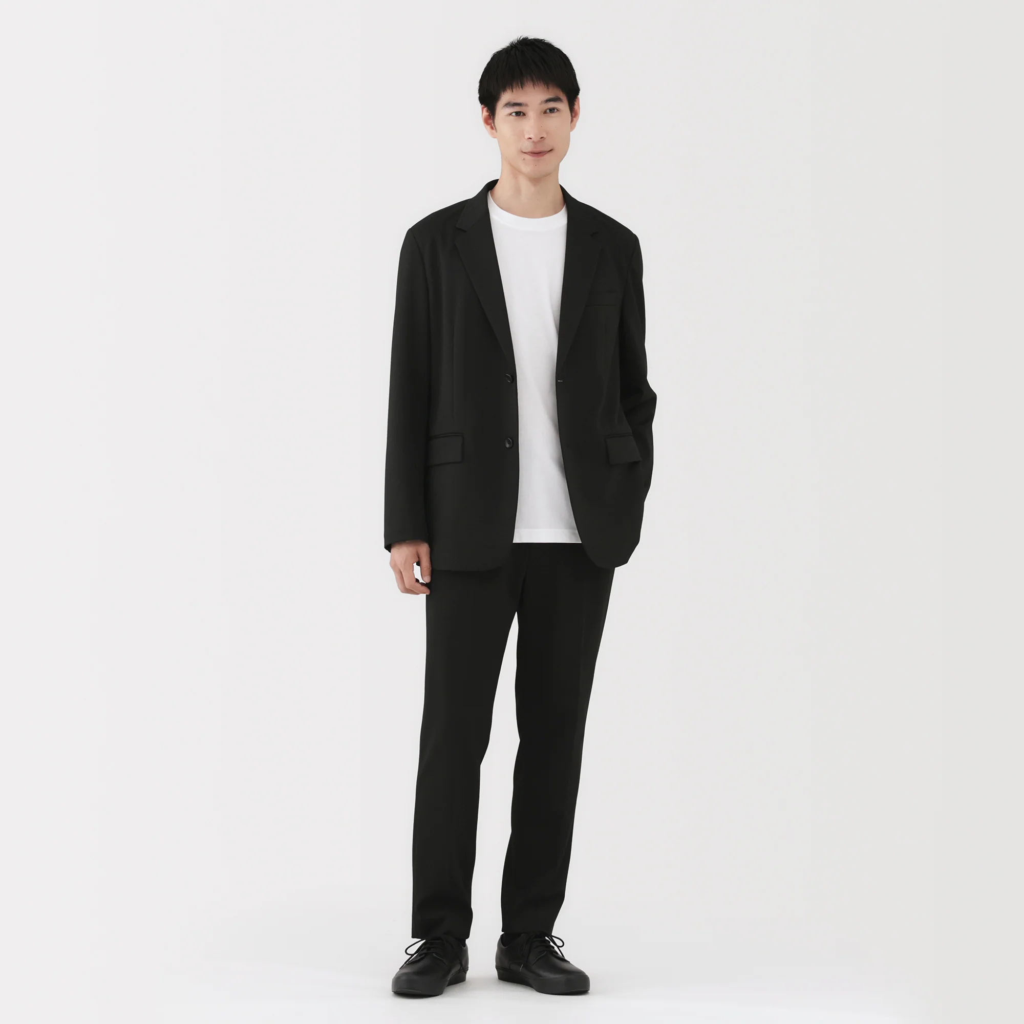Jersey Flat Front Pants - Image 4