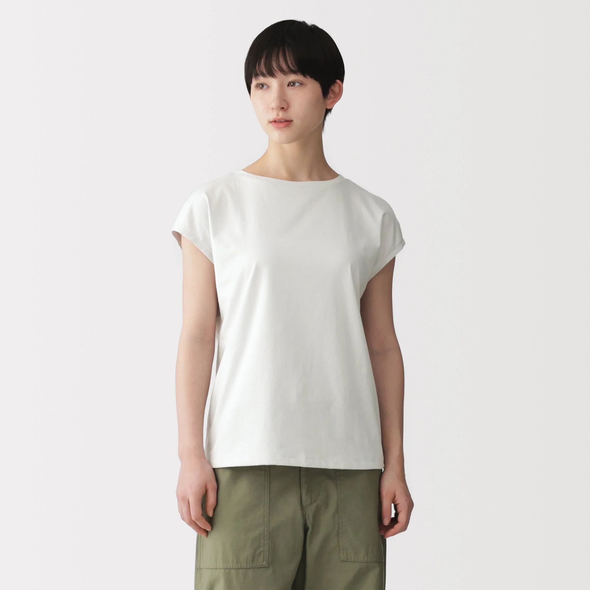 Jersey French Sleeve T-Shirt - Image 11