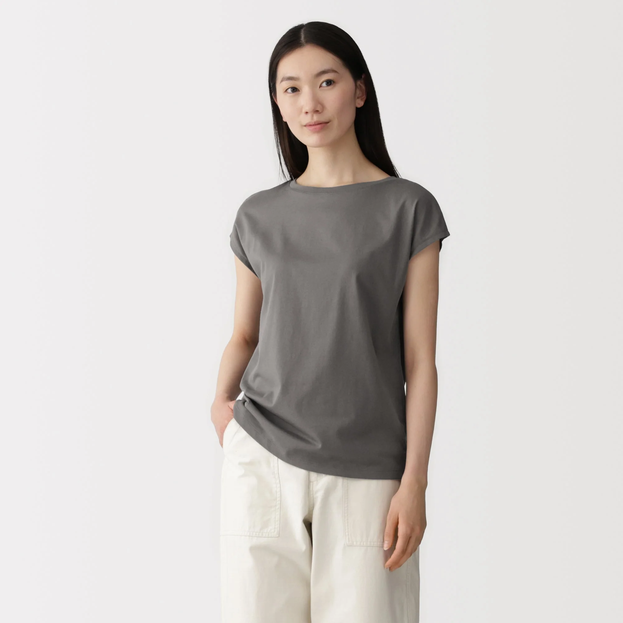 Jersey French Sleeve T-Shirt - Image 19