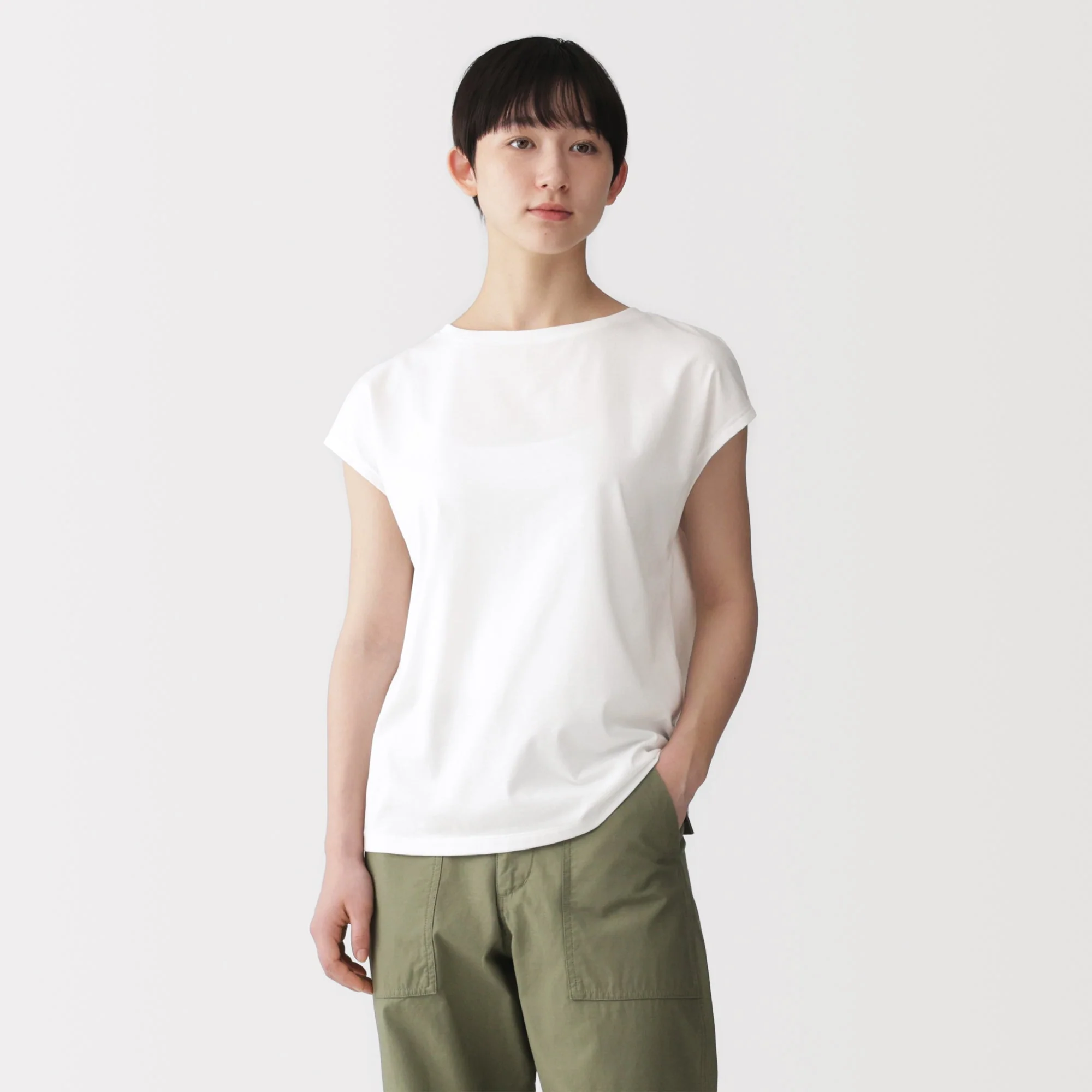 Jersey French Sleeve T-Shirt - Image 3
