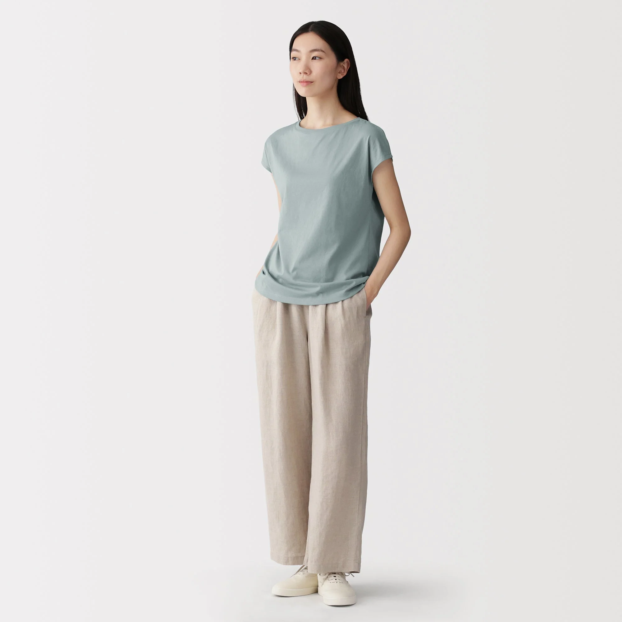 Jersey French Sleeve T-Shirt - Image 44