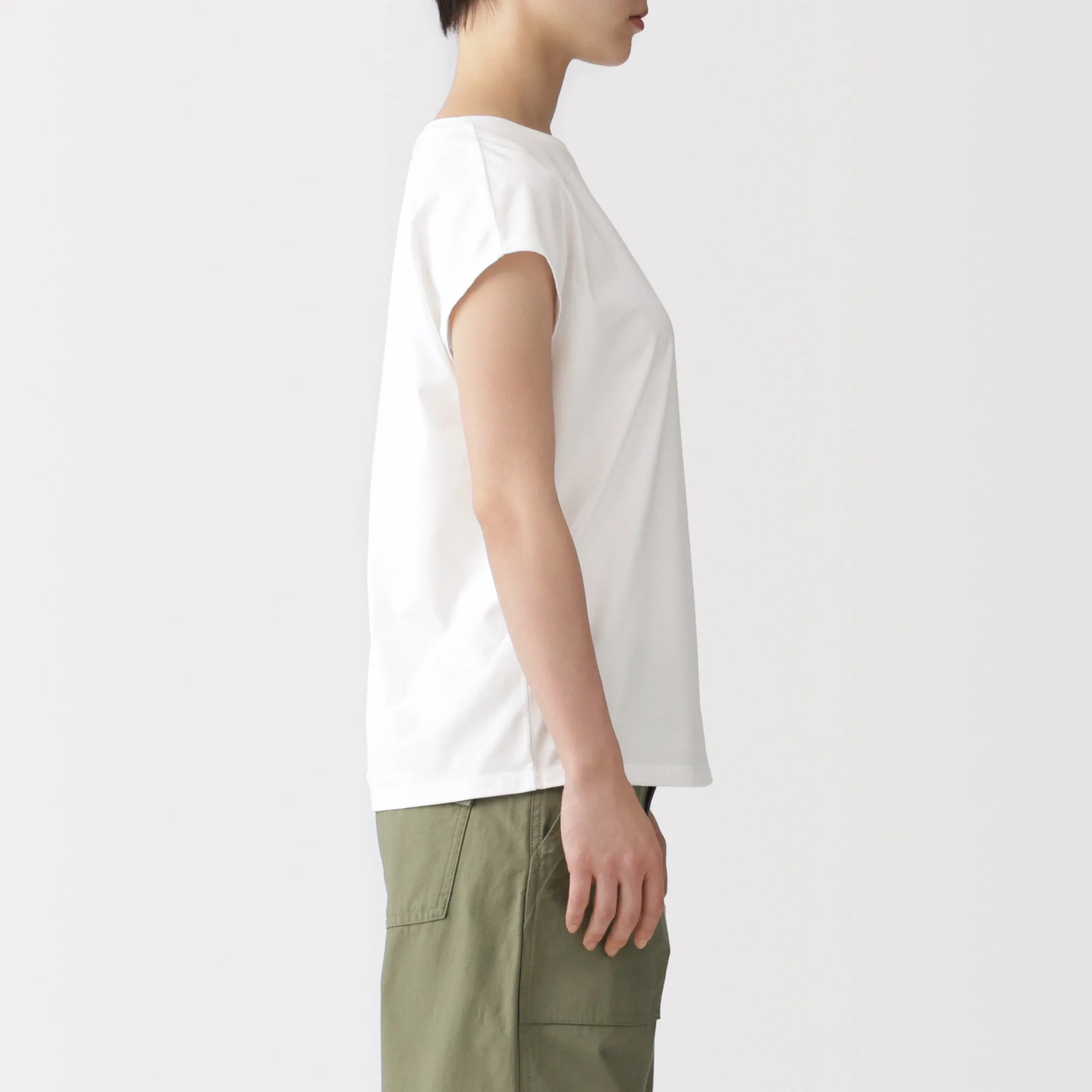 Jersey French Sleeve T-Shirt - Image 61