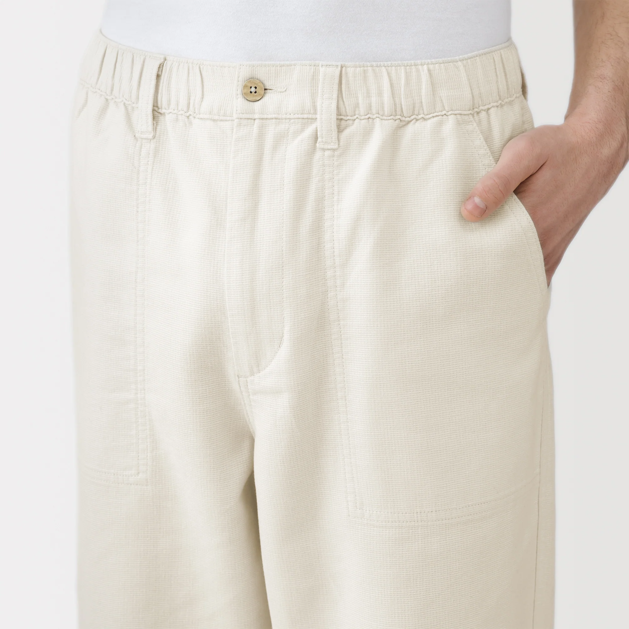 Jute Blend Baker Pants - Image 7