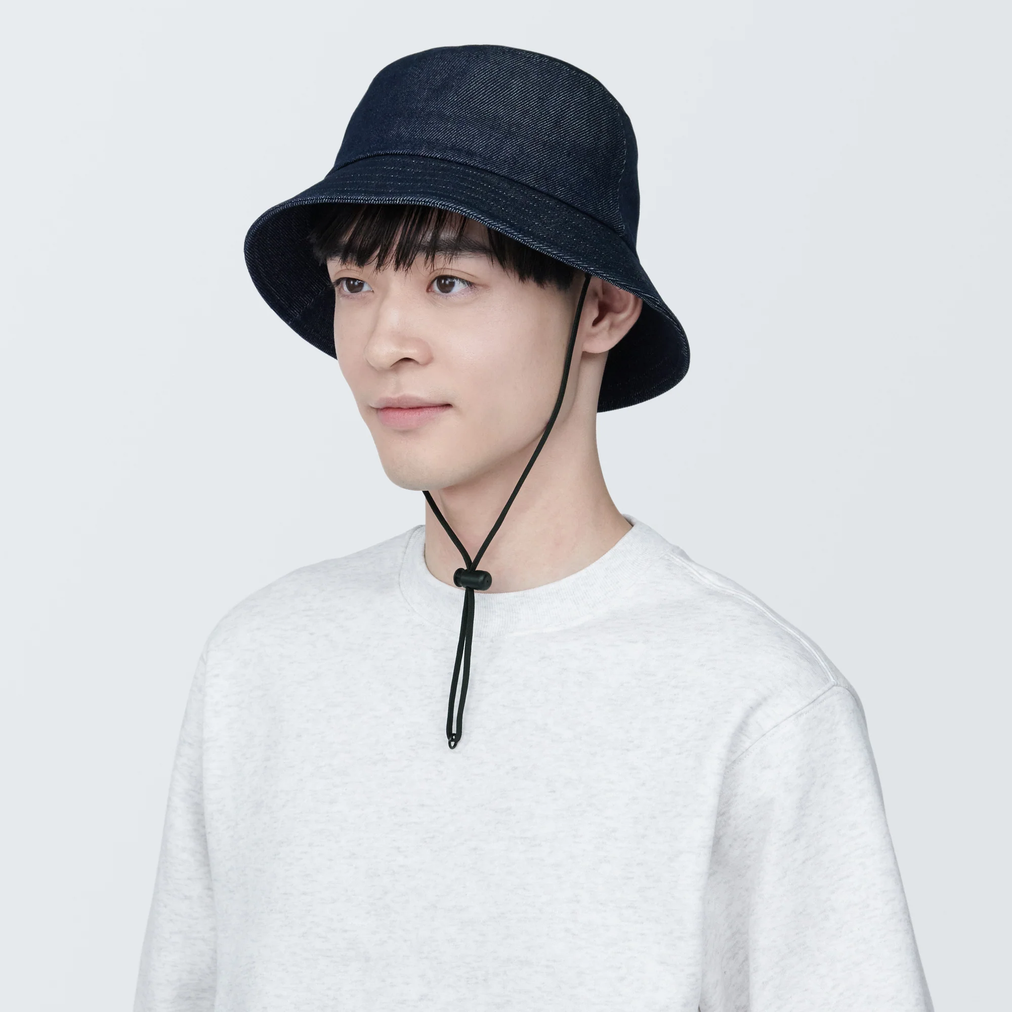 Kapok Blend Bucket Hat Indigo Blue - Image 4