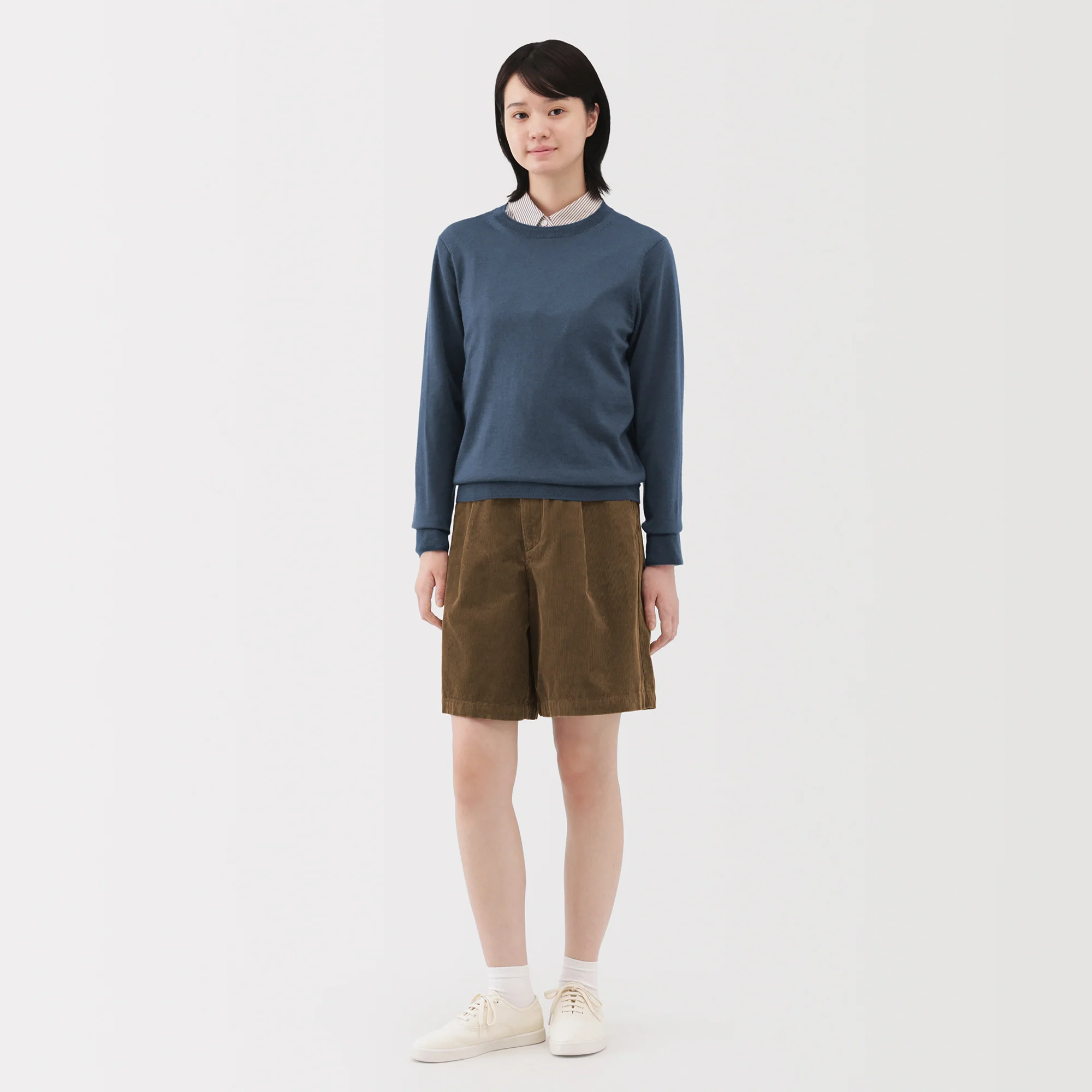 Kapok Blend Corduroy Culottes - Image 13
