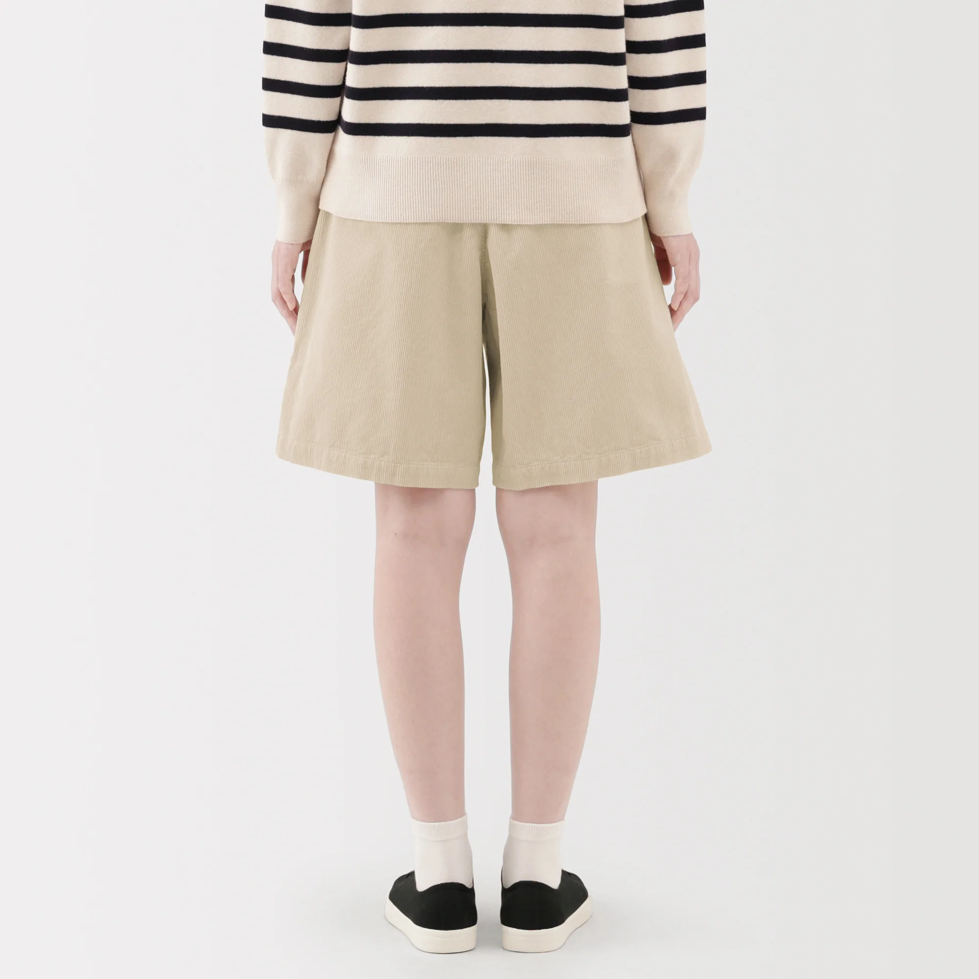 Kapok Blend Corduroy Culottes - Image 6