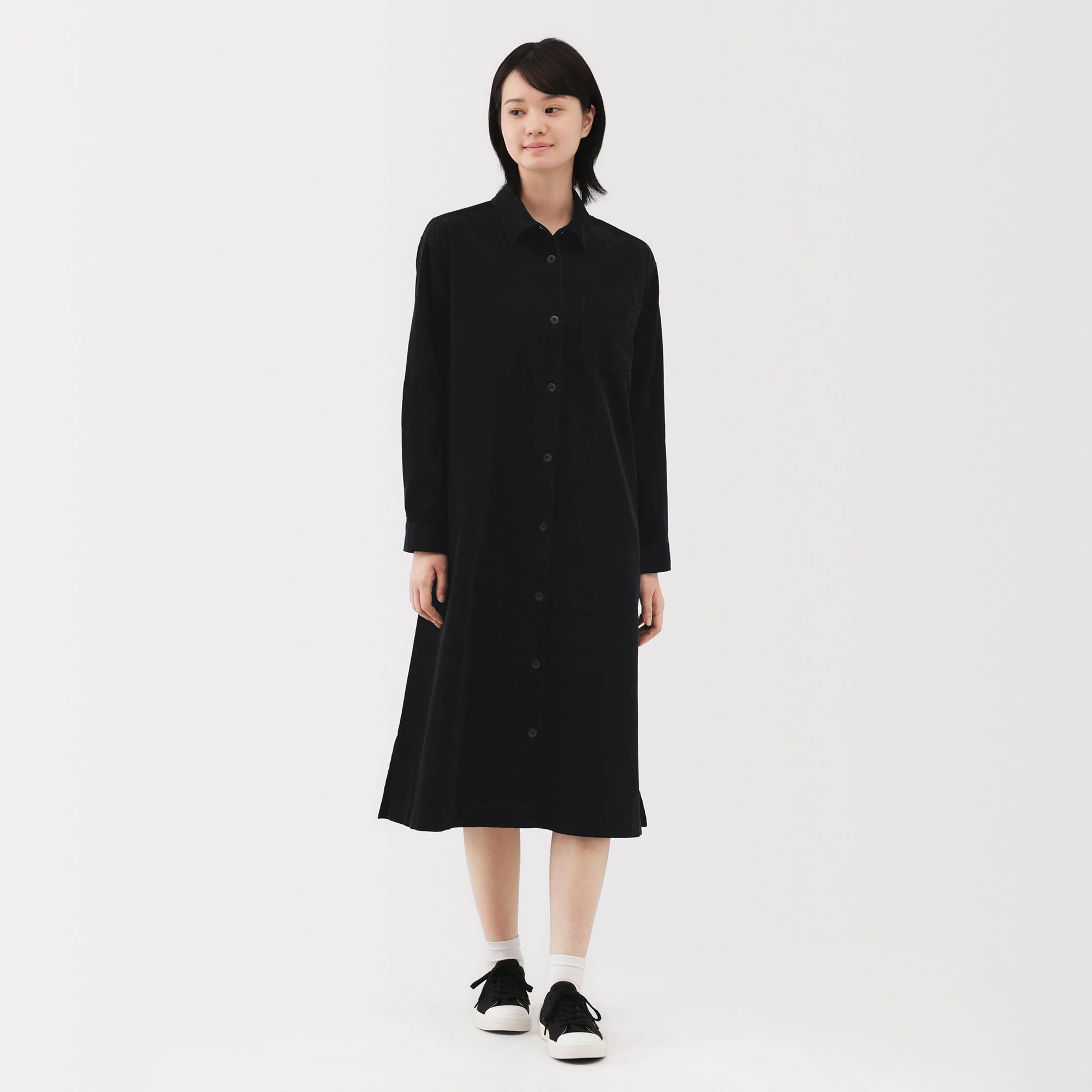 Kapok Blend Corduroy Dress - Image 12