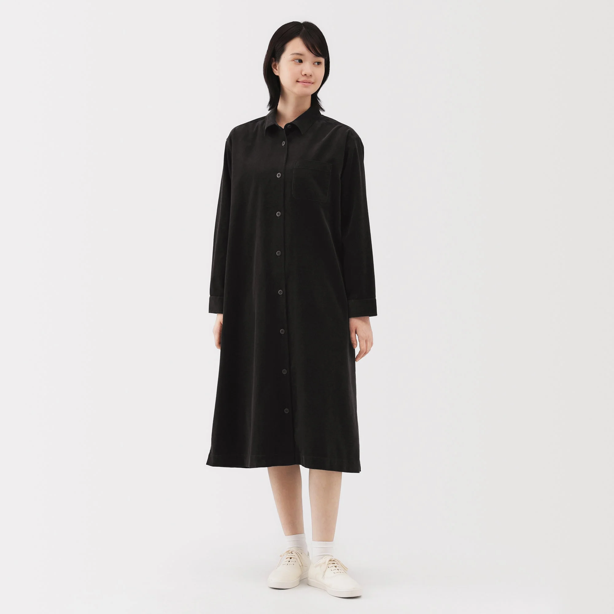 Kapok Blend Corduroy Dress - Image 21