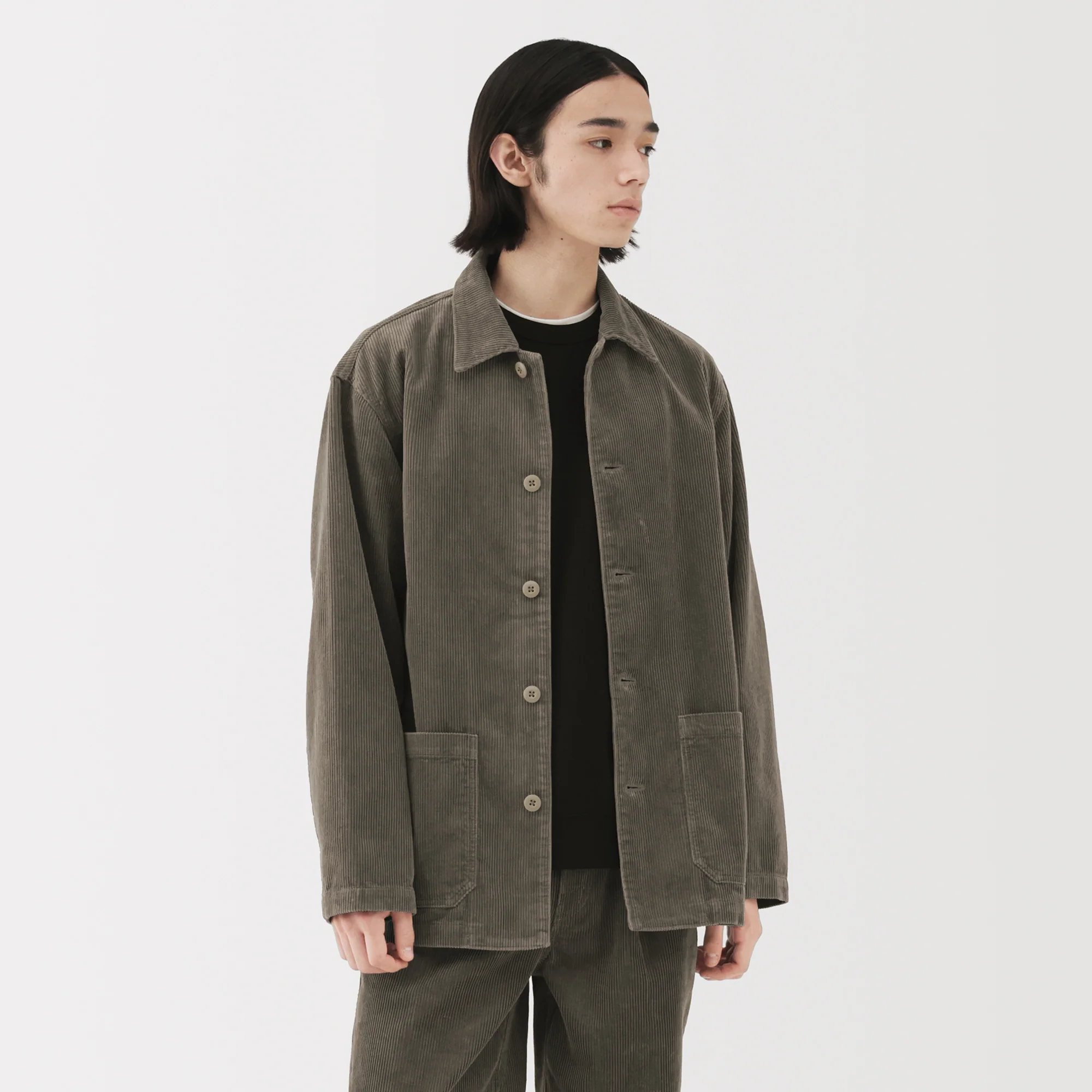 Kapok Blend Corduroy Jacket - Image 3