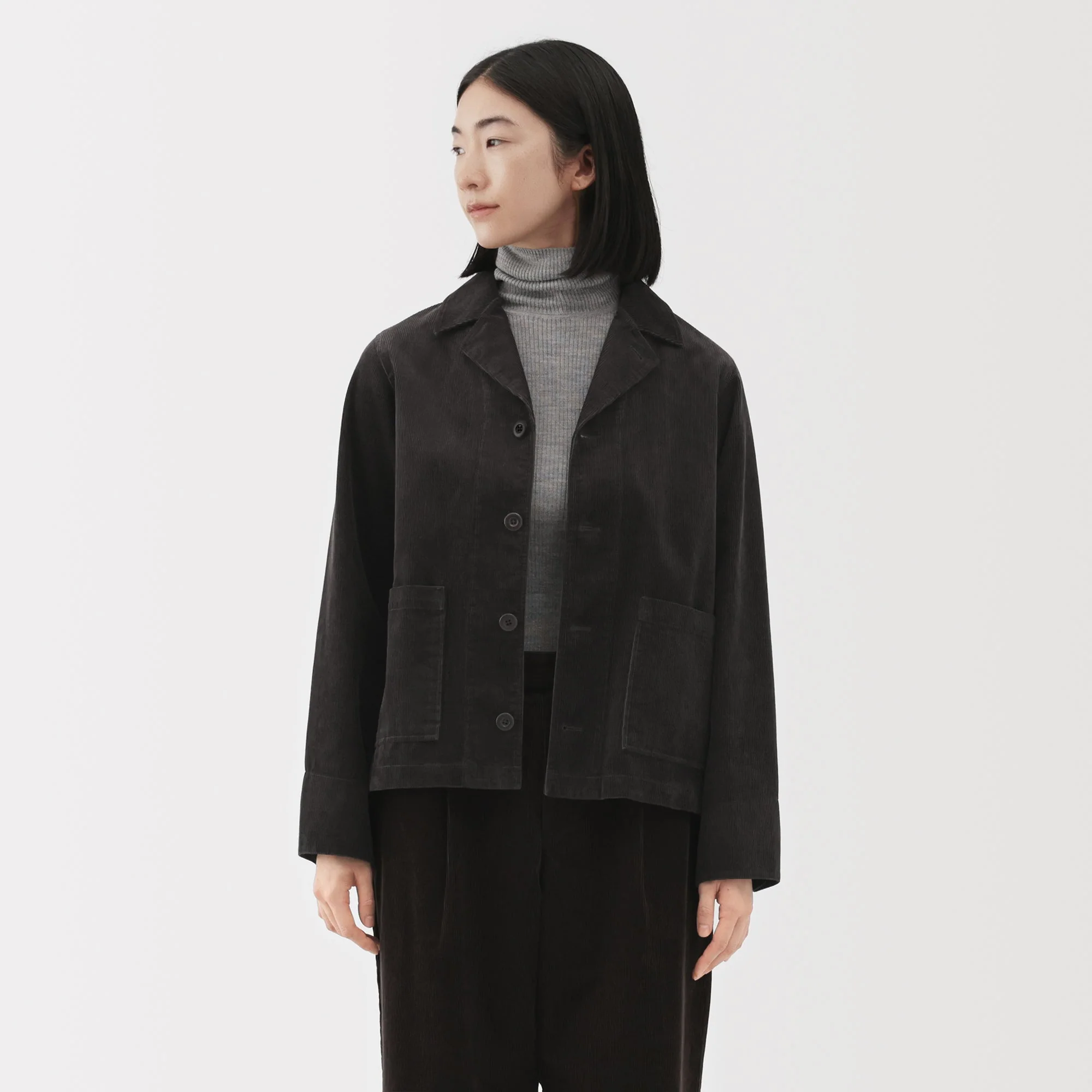 Kapok Blend Corduroy Jacket - Image 21