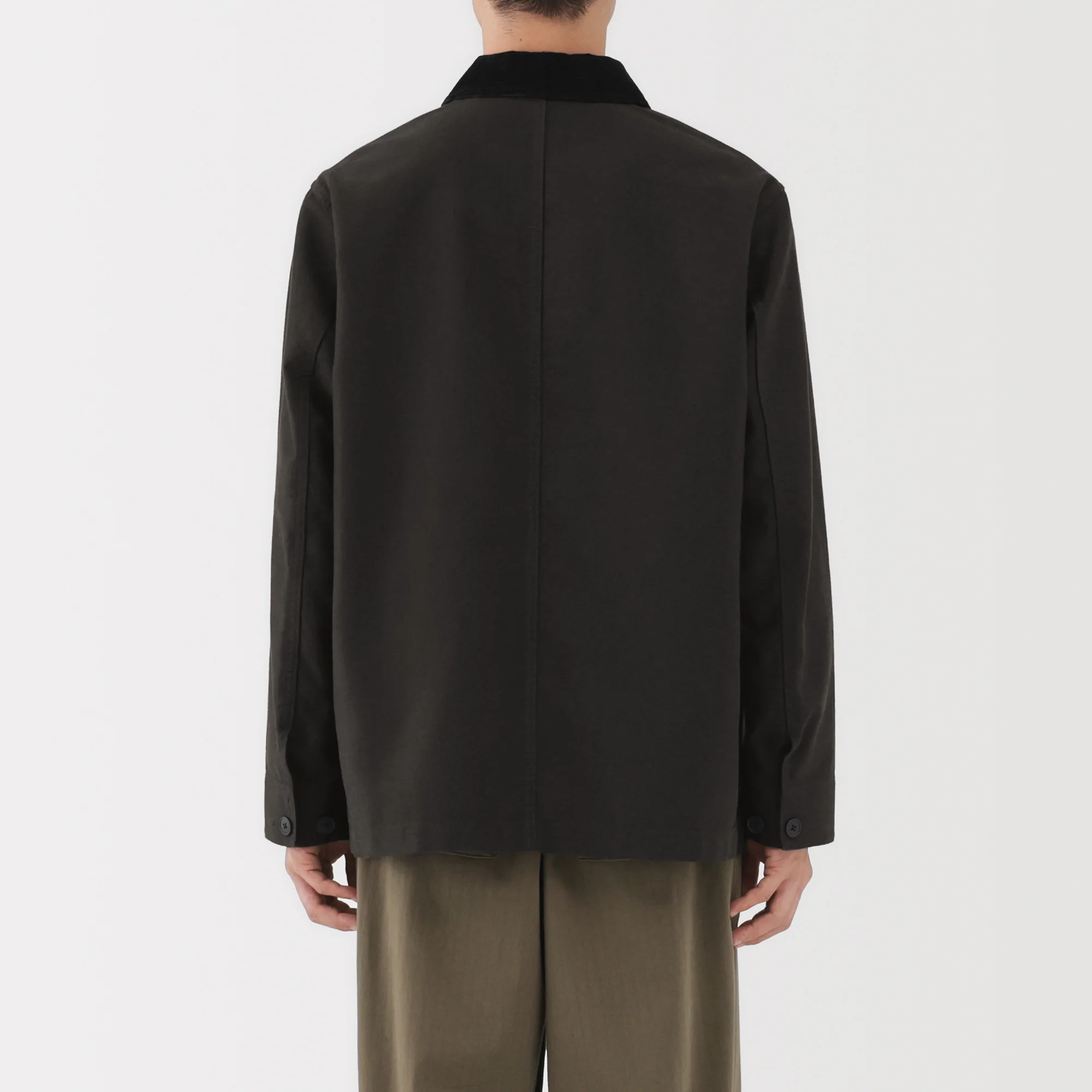 Kapok Blend Corduroy Work Jacket - Image 24