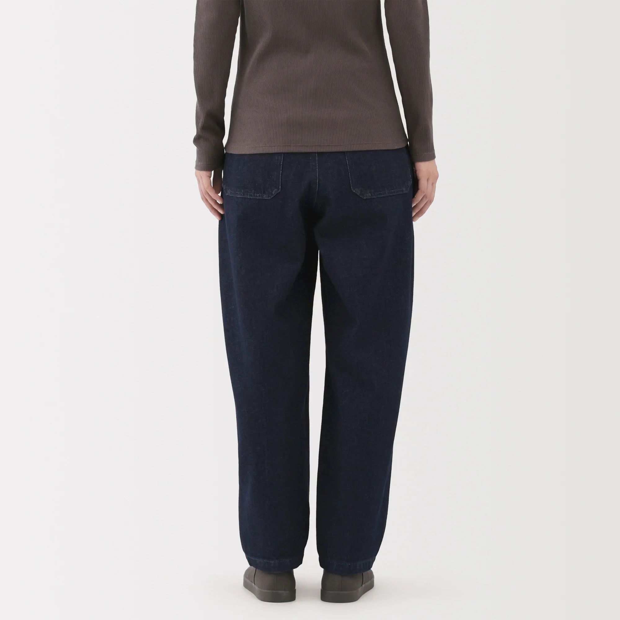 Kapok Blend Denim Barrel Pants - Image 6
