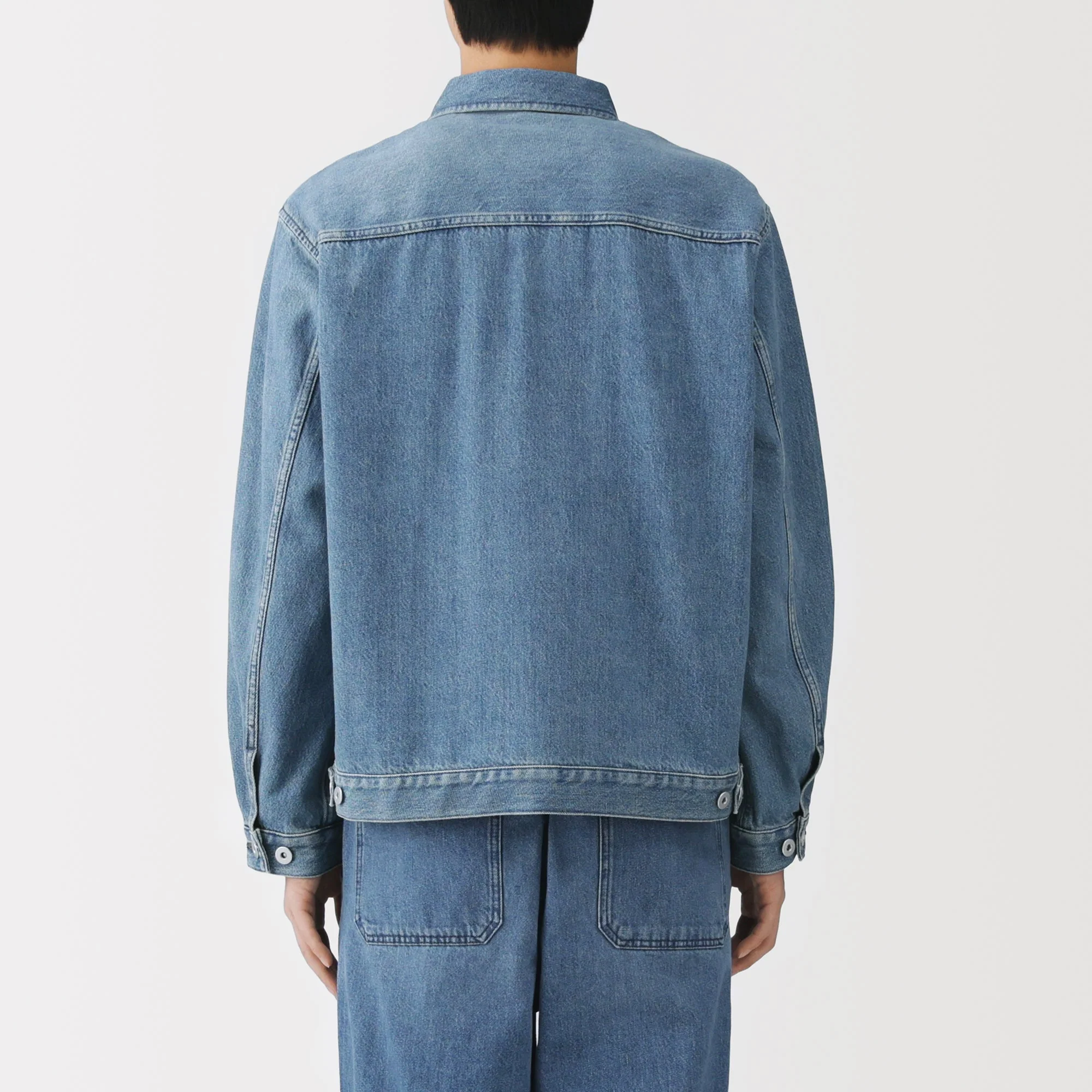 Kapok Blend Denim Blouson - Image 15