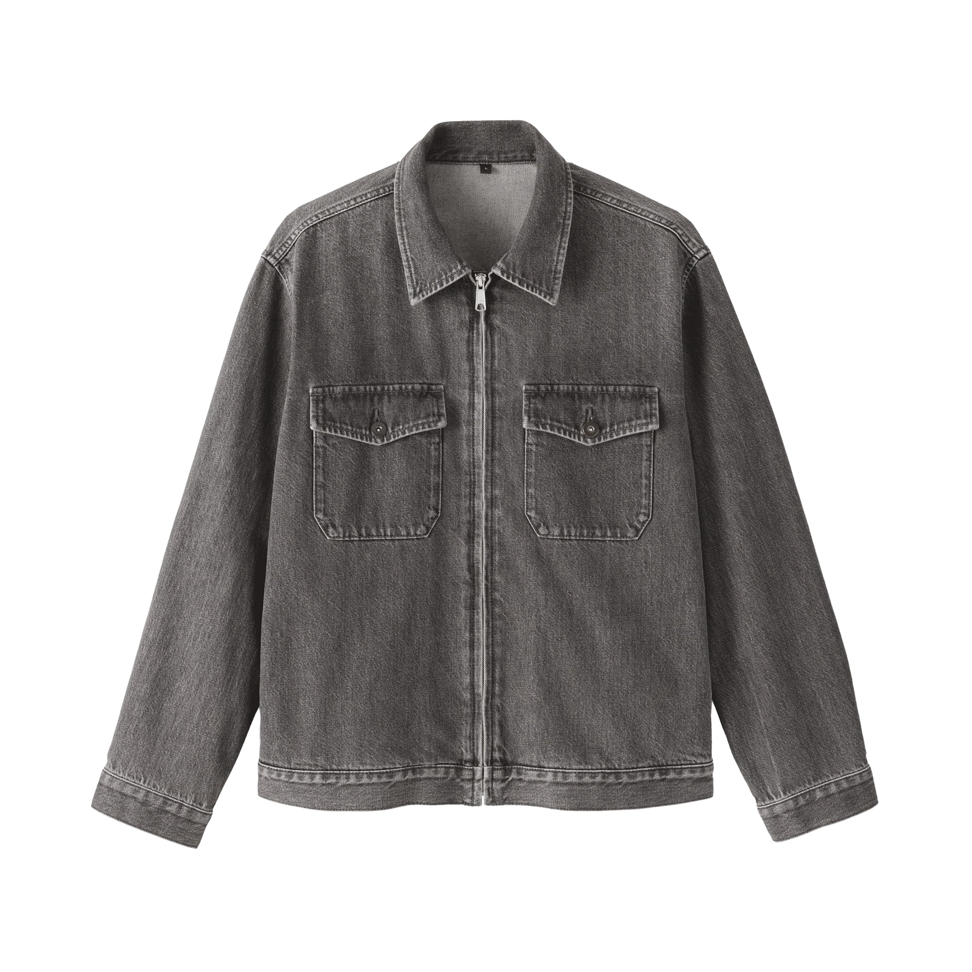 Kapok Blend Denim Blouson - Image 2