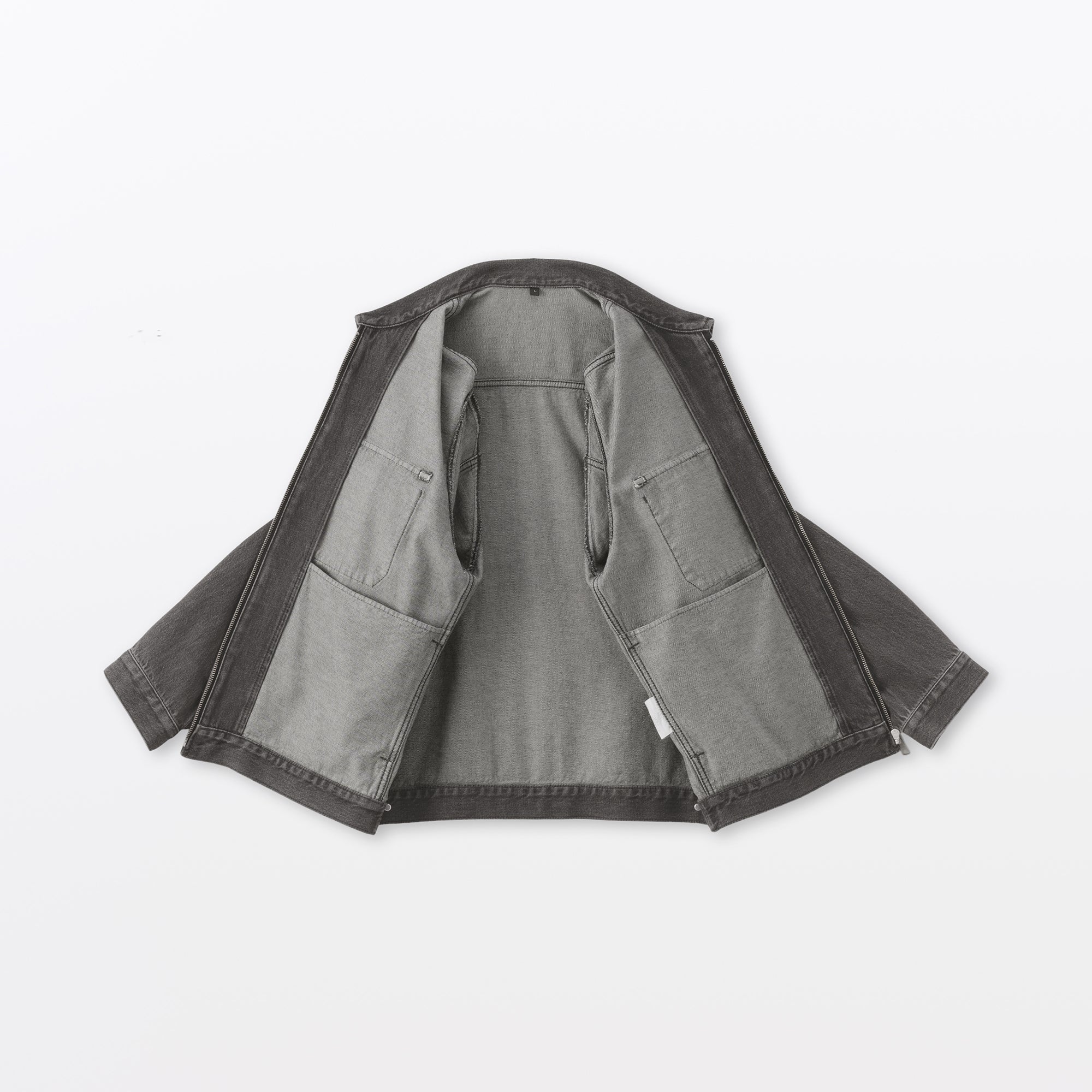 Kapok Blend Denim Blouson - Image 9