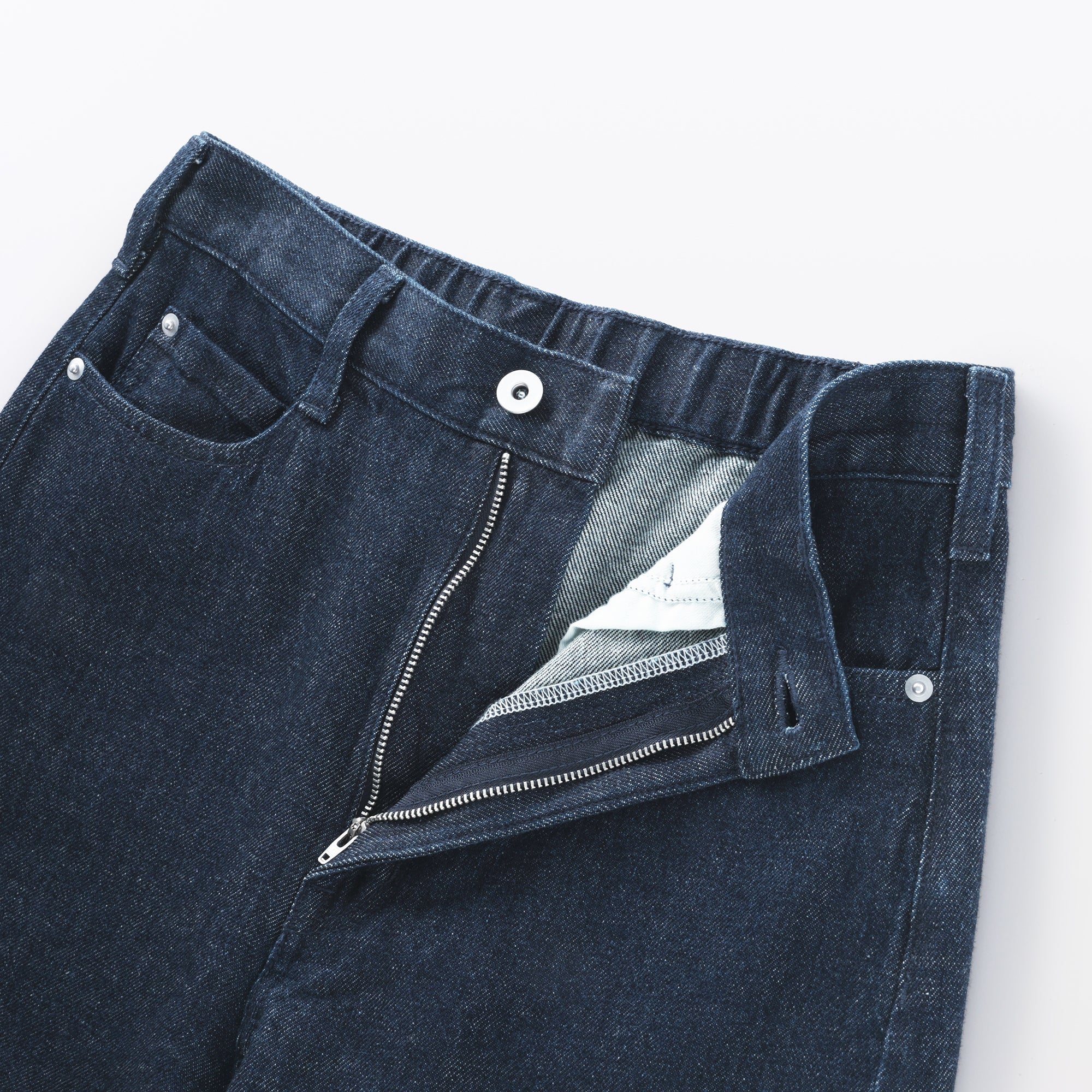 Kapok Blend Denim Cocoon Pants - Image 27