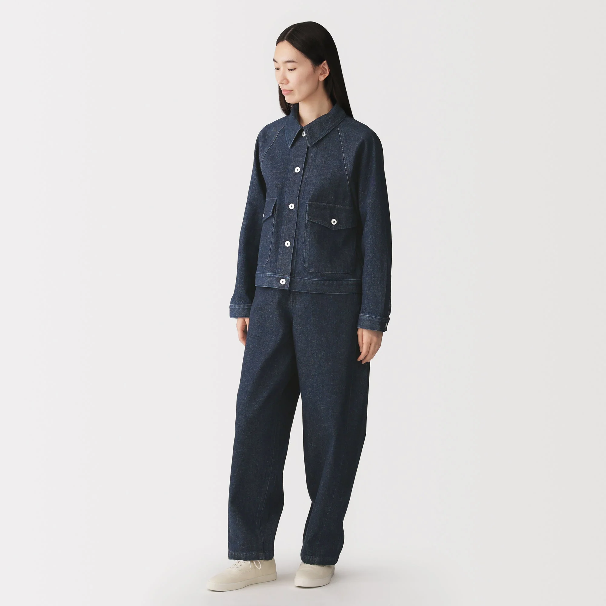Kapok Blend Denim Jacket - Image 4