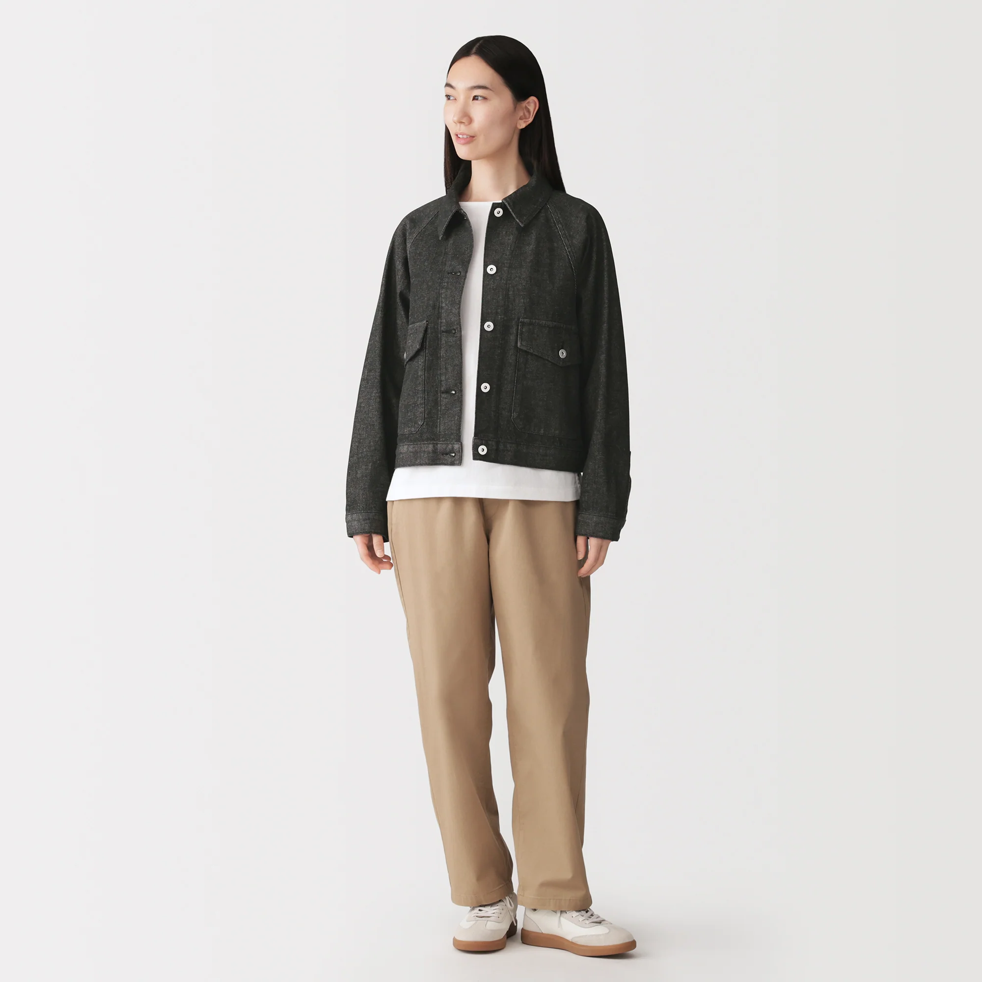 Kapok Blend Denim Jacket - Image 4