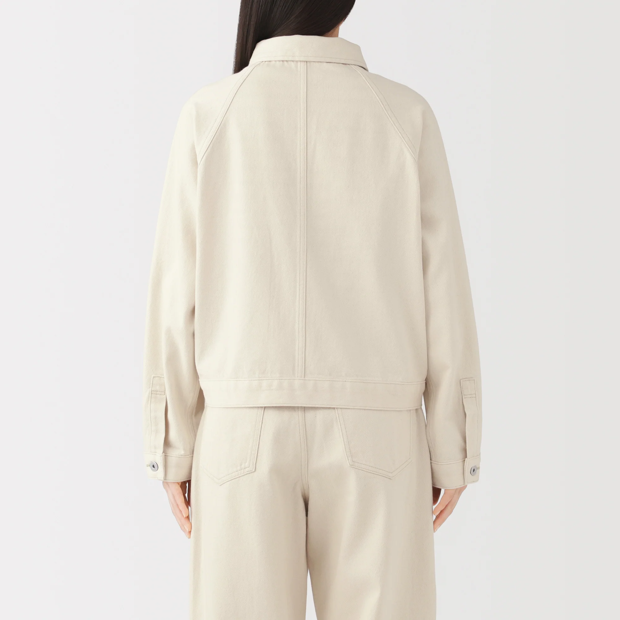 Kapok Blend Denim Jacket - Image 6