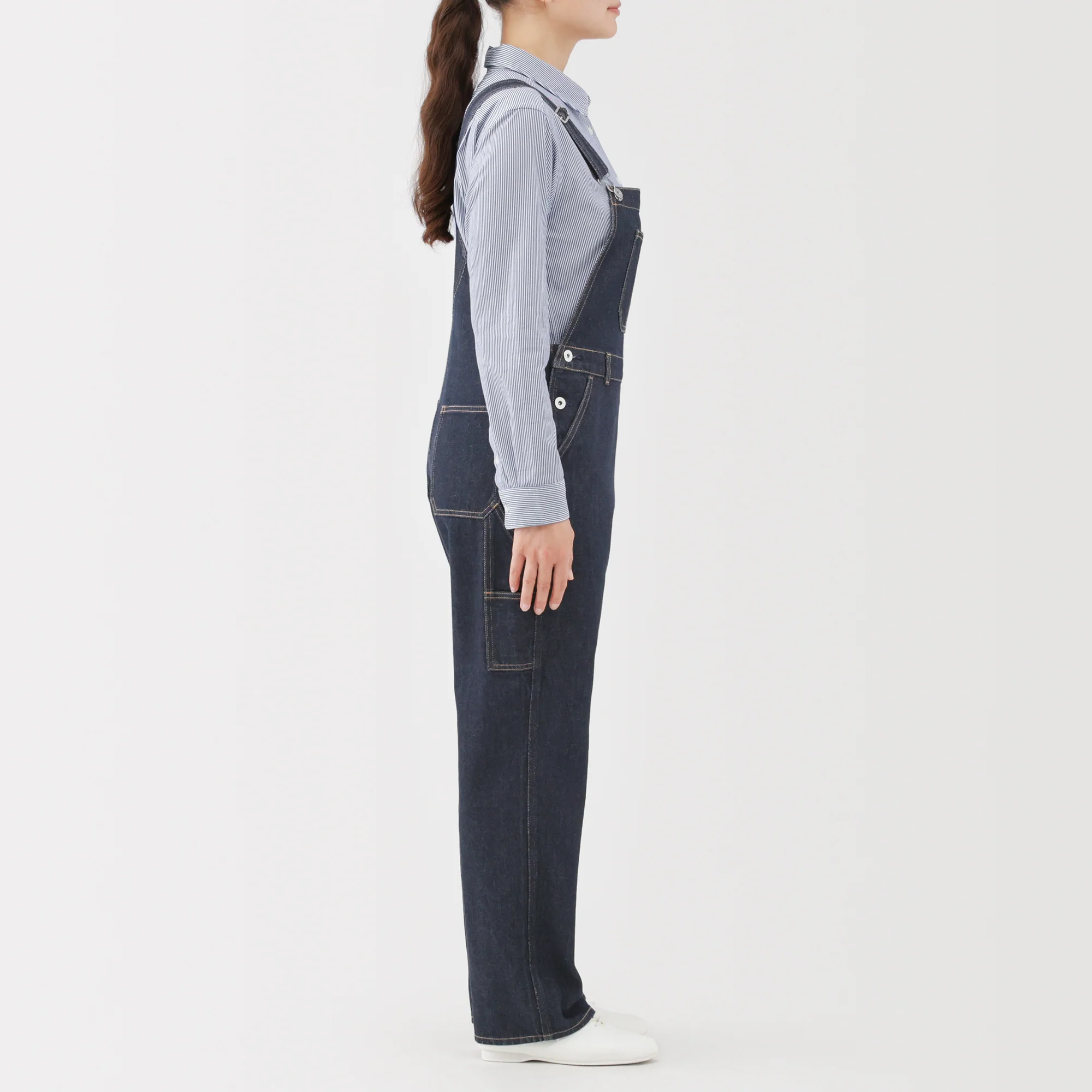 Kapok Blend Denim Overalls - Image 16