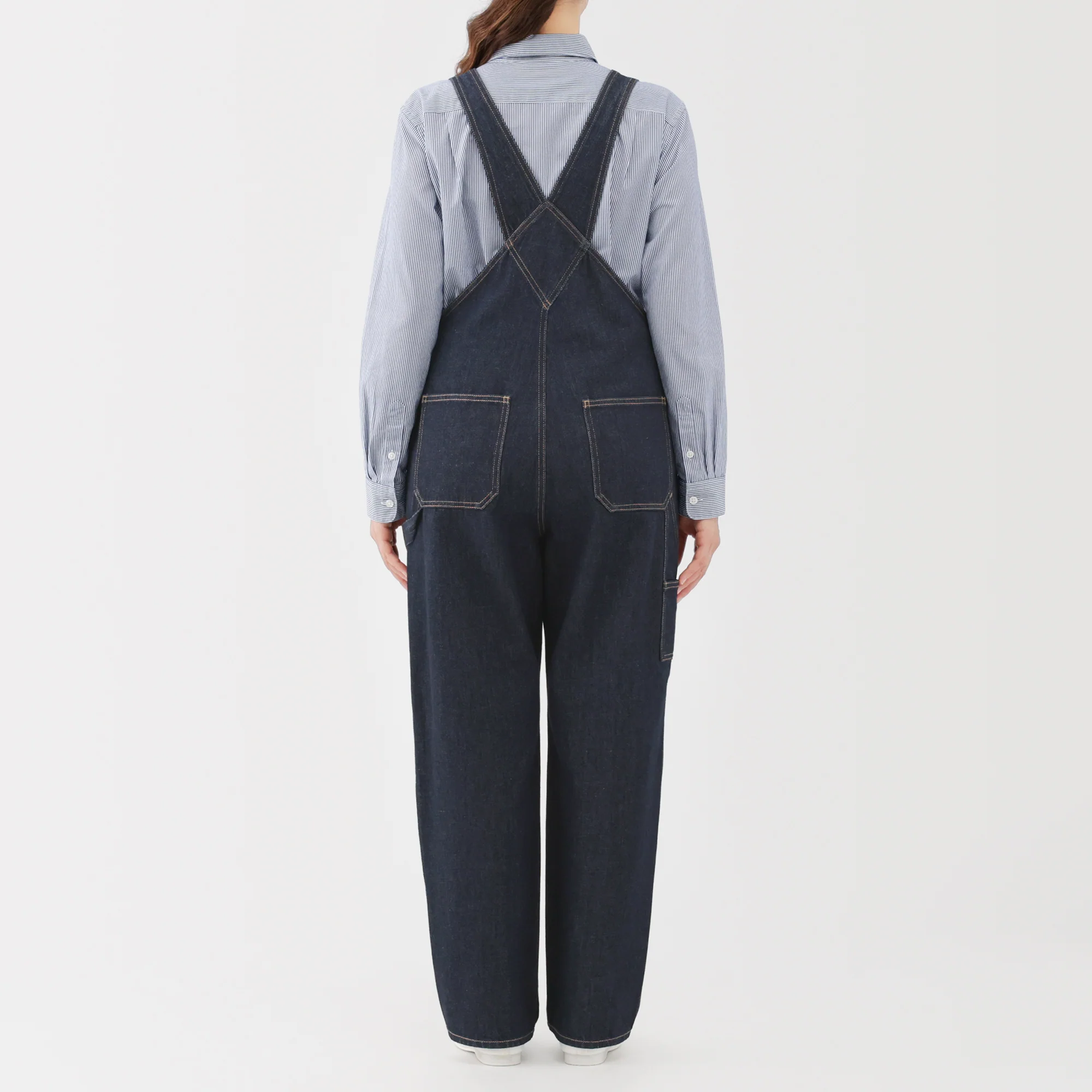 Kapok Blend Denim Overalls - Image 17