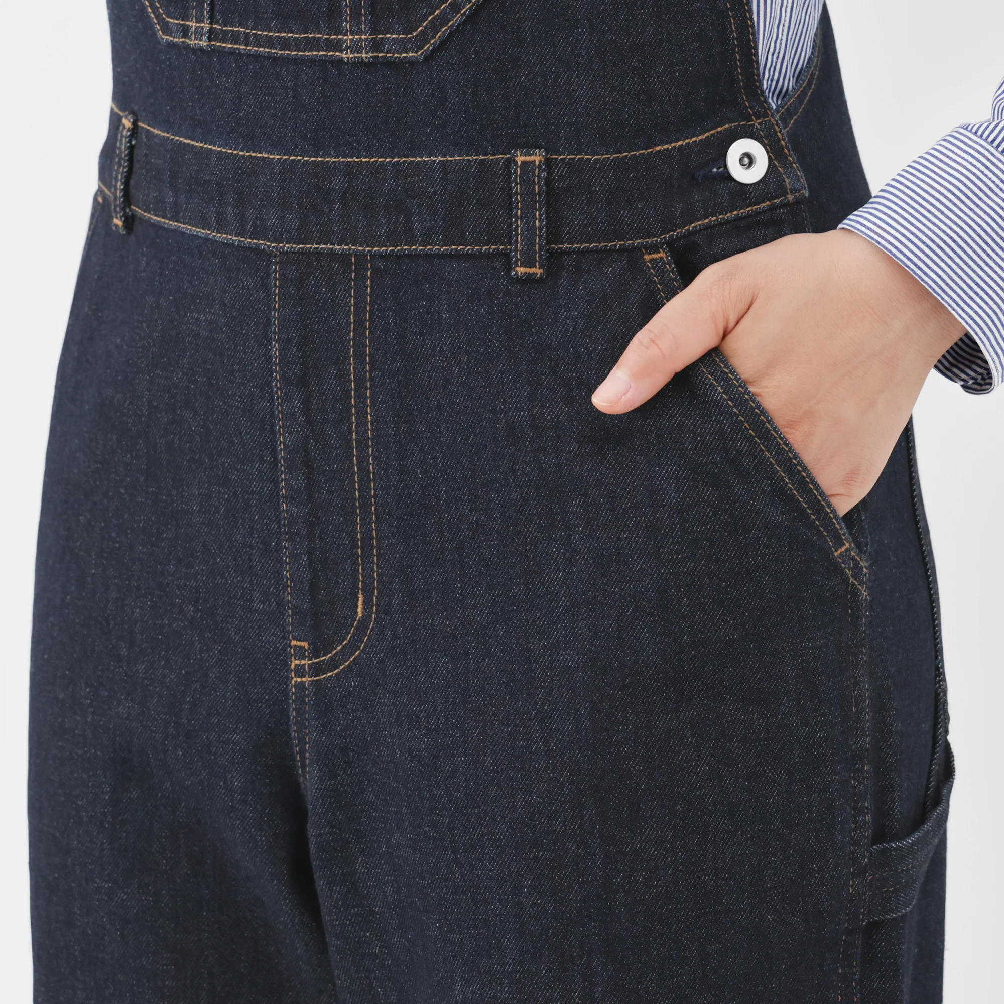 Kapok Blend Denim Overalls - Image 19