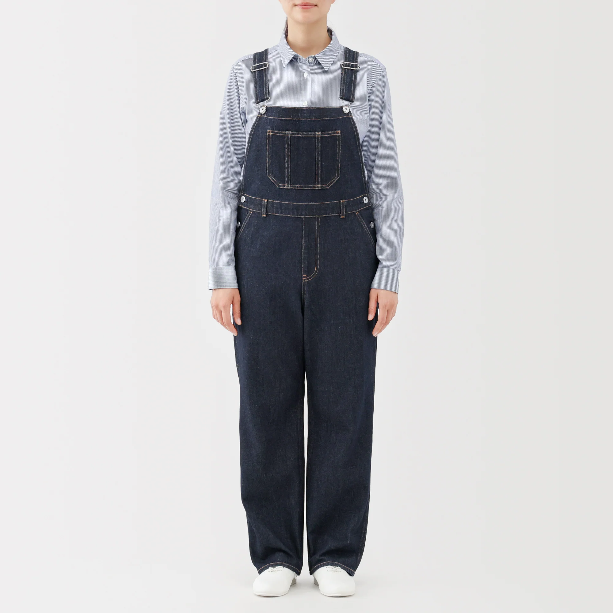 Kapok Blend Denim Overalls - Image 4