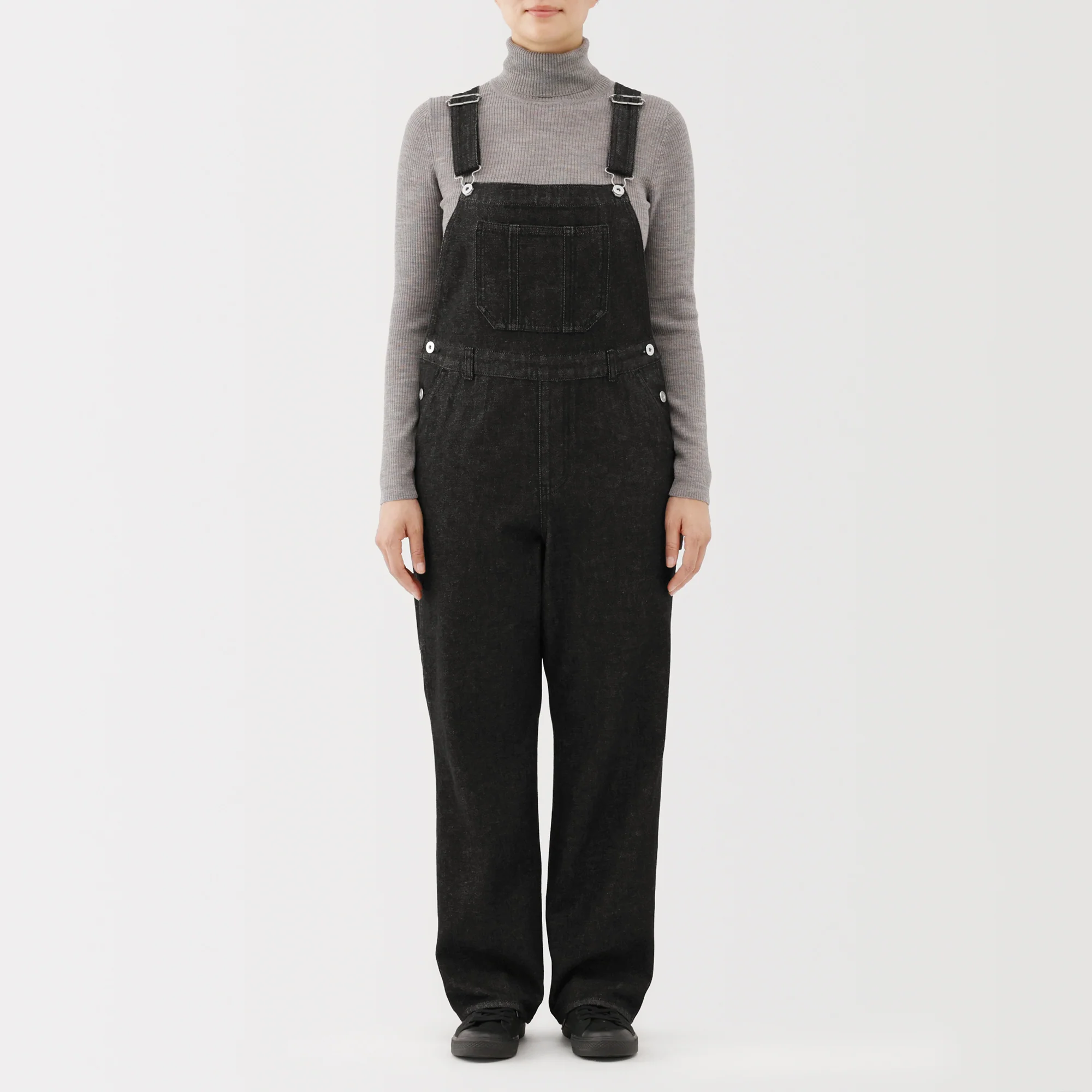 Kapok Blend Denim Overalls - Image 4