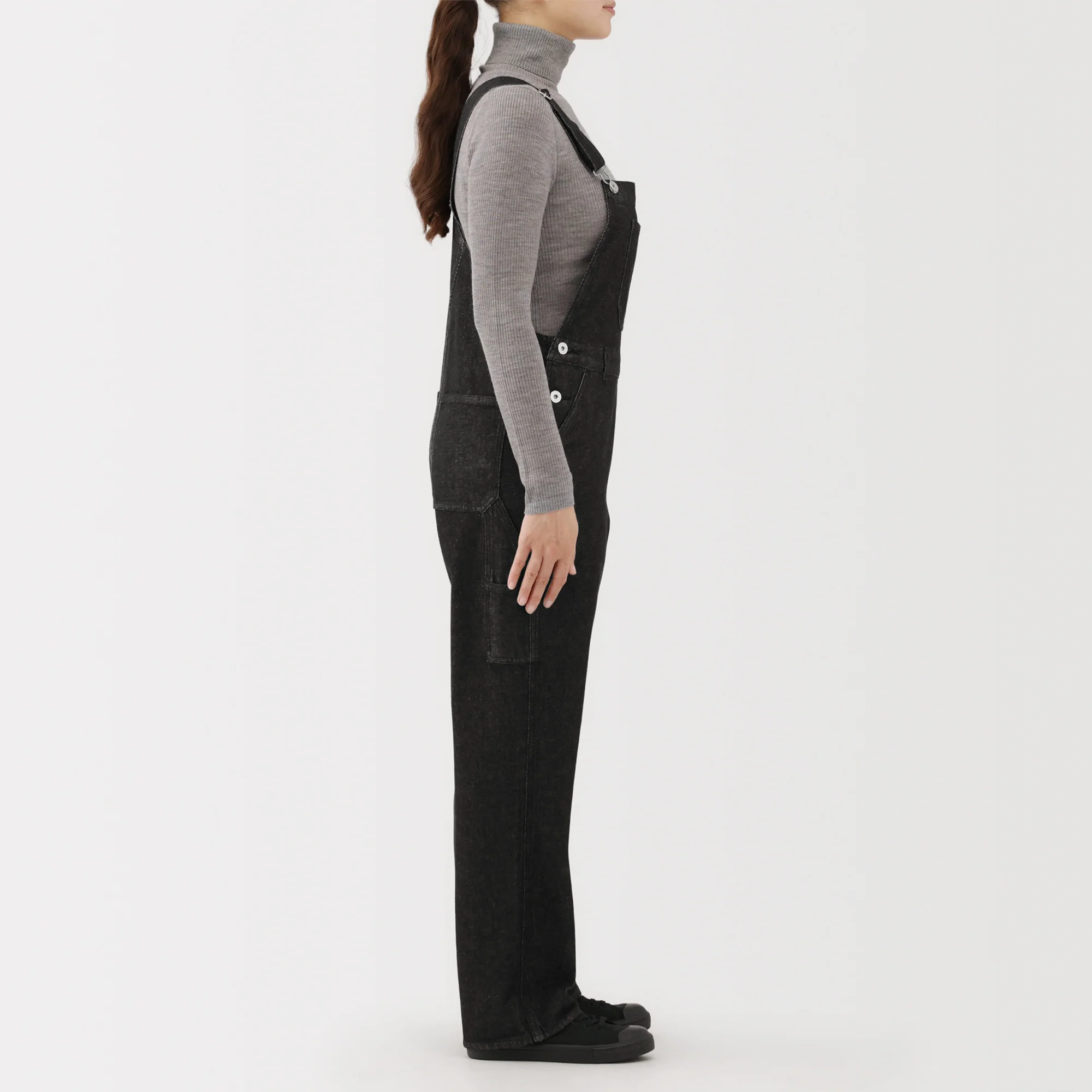 Kapok Blend Denim Overalls - Image 5