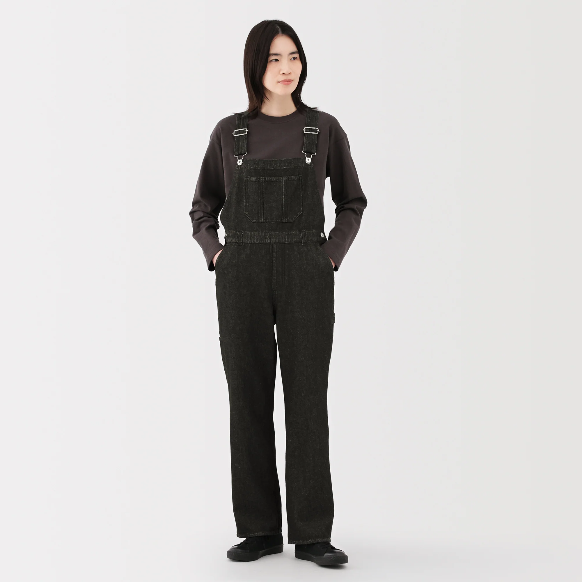 Kapok Blend Denim Overalls - Image 3