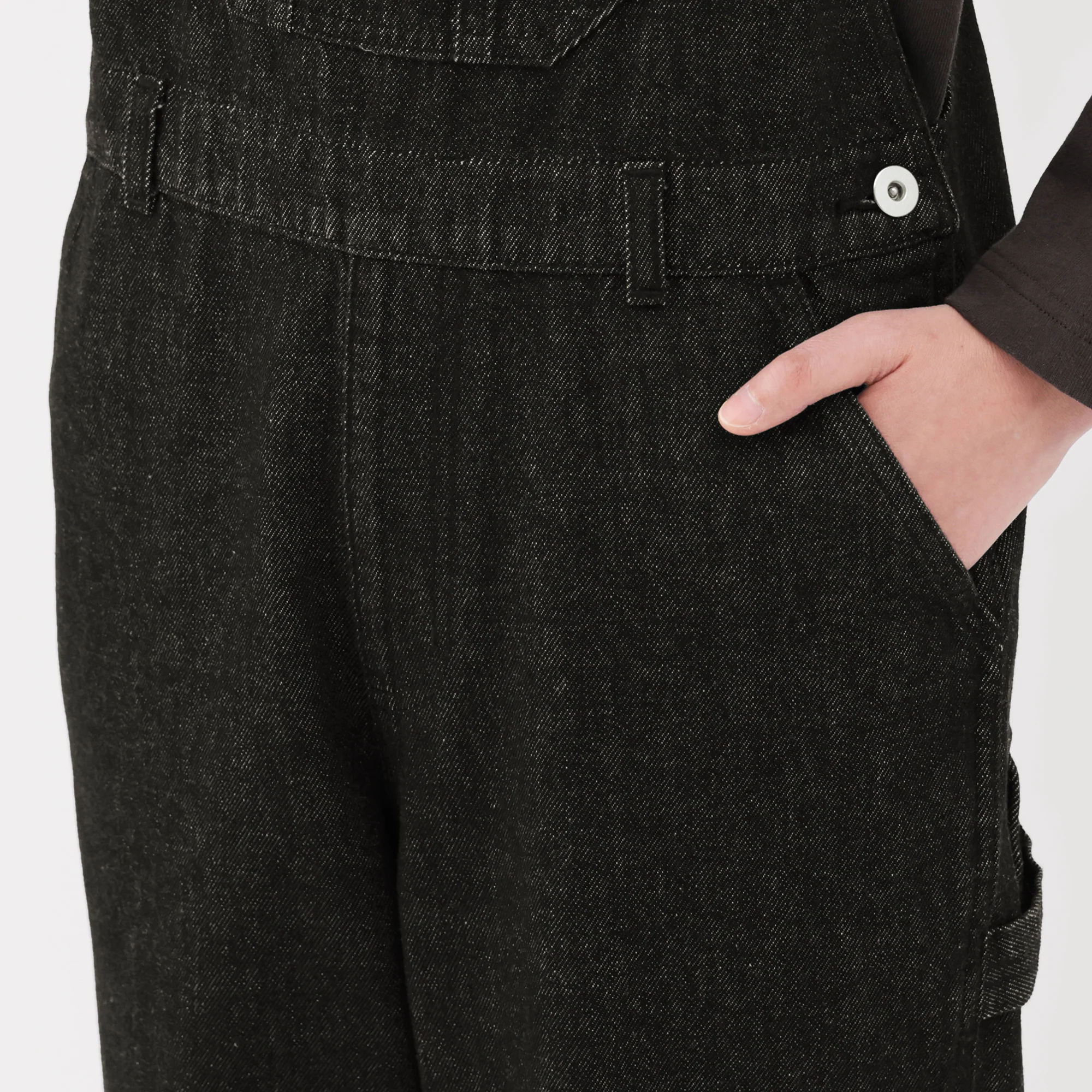 Kapok Blend Denim Overalls - Image 8