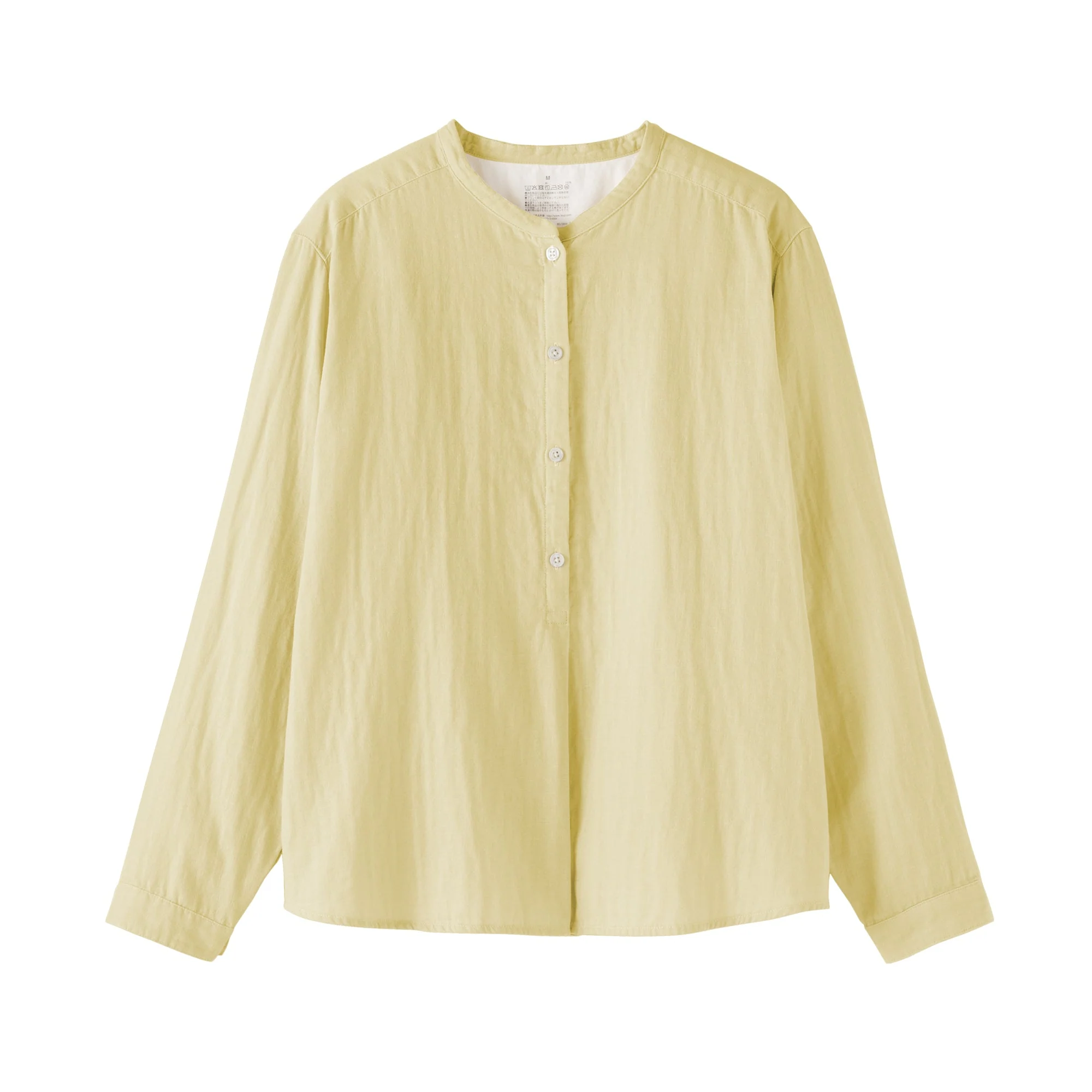 Kapok Blend Double Gauze Blouse - Image 2
