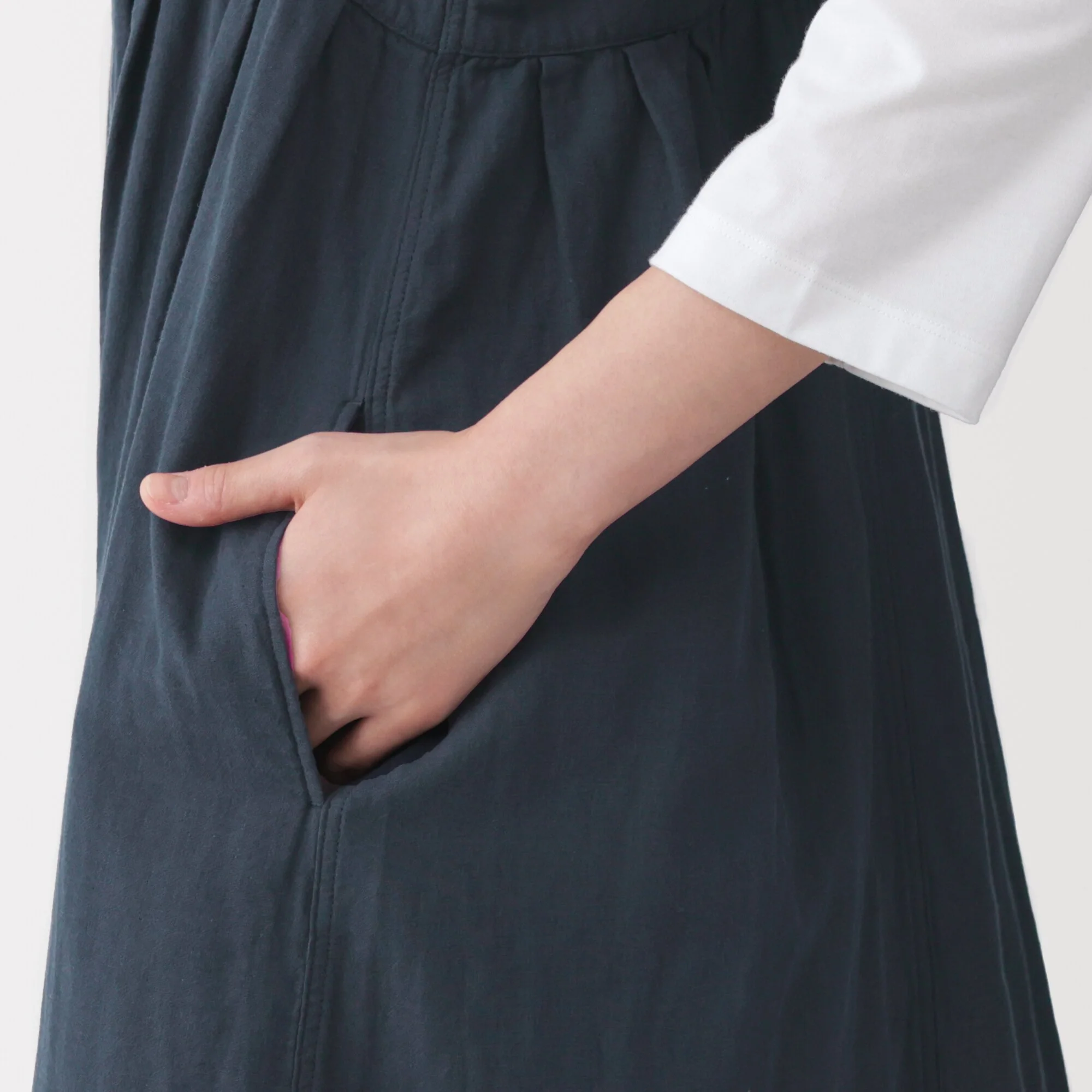 Kapok Blend Double Gauze Cami Dress - Image 7