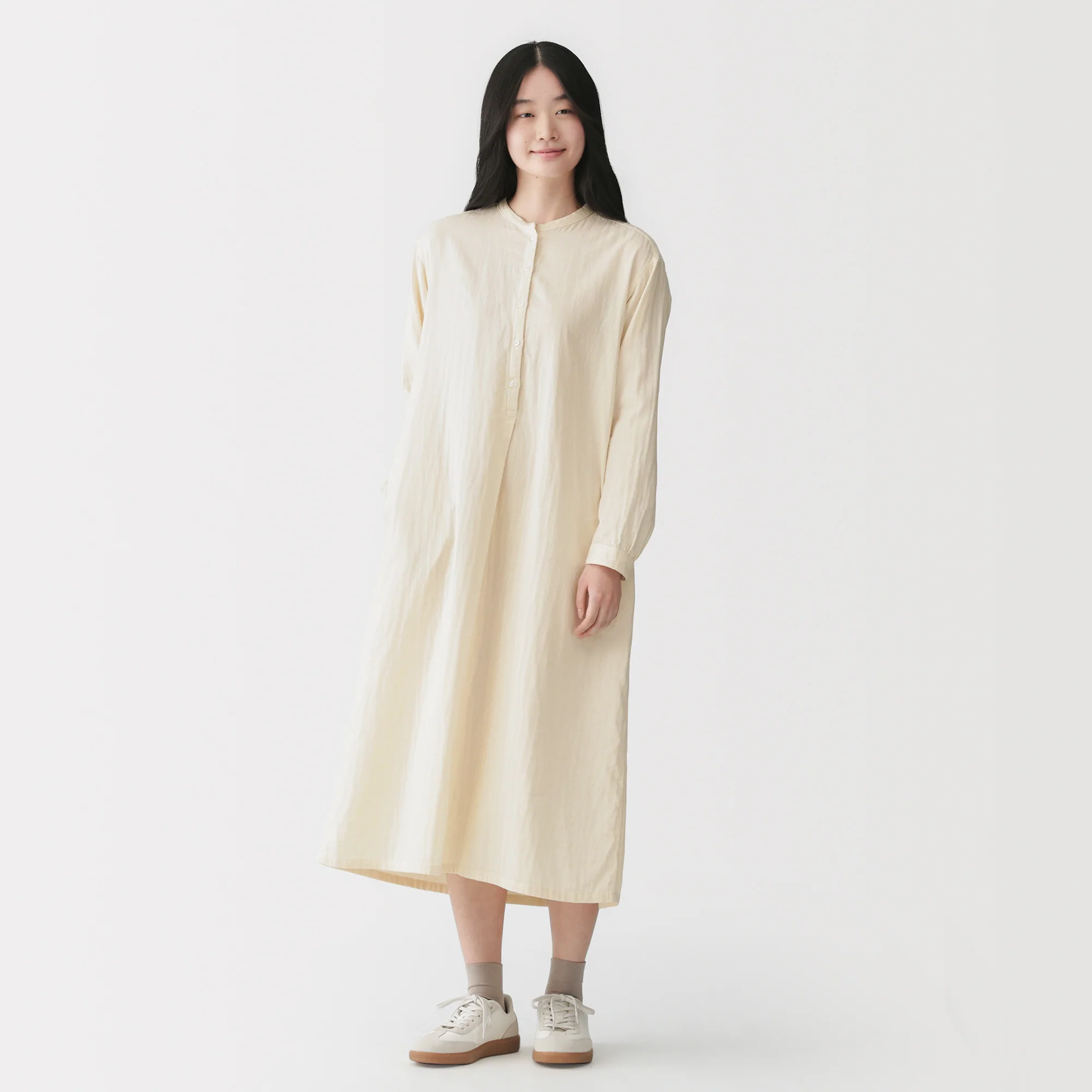 Kapok Blend Double Gauze Dress