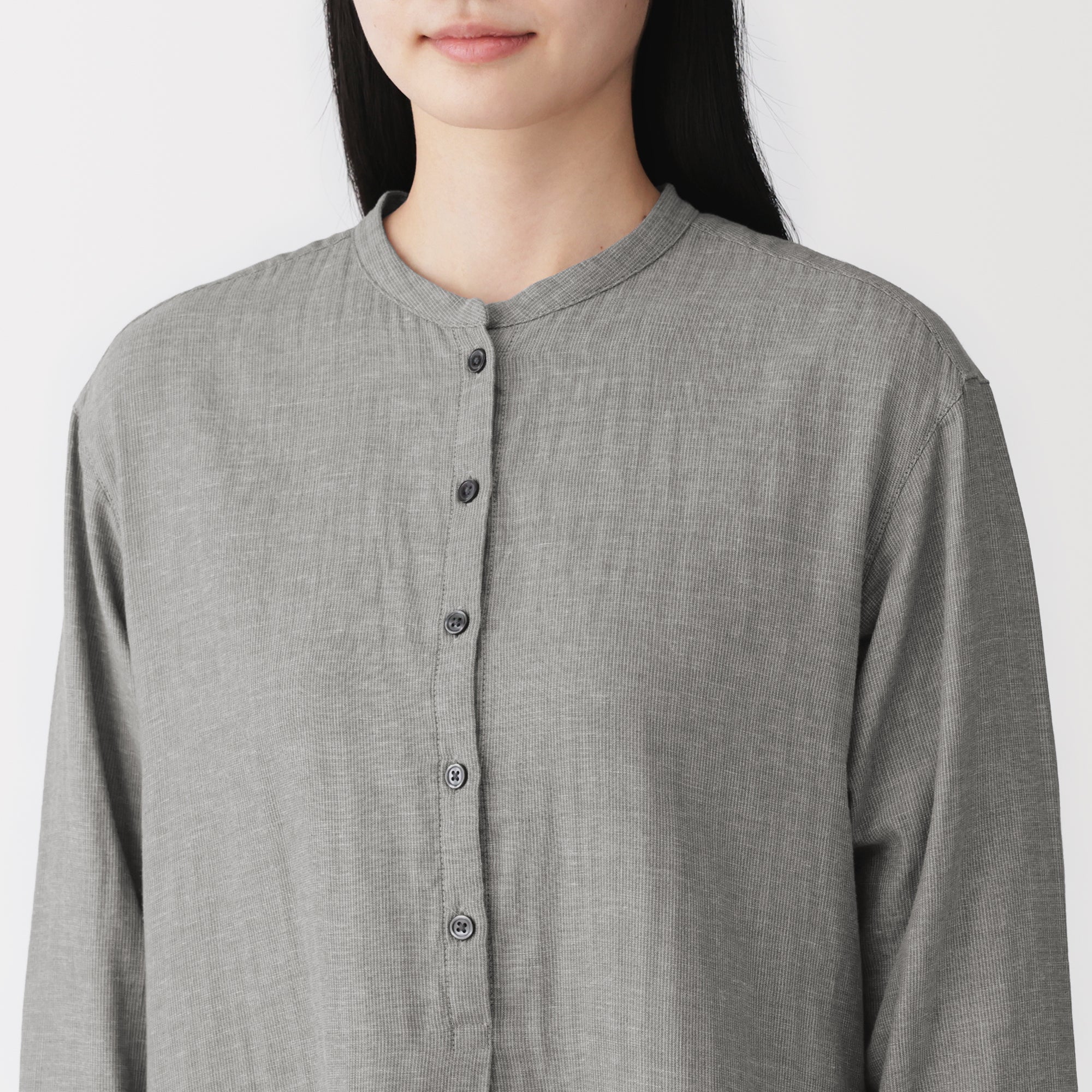 Kapok Blend Double Gauze Dress - Image 14