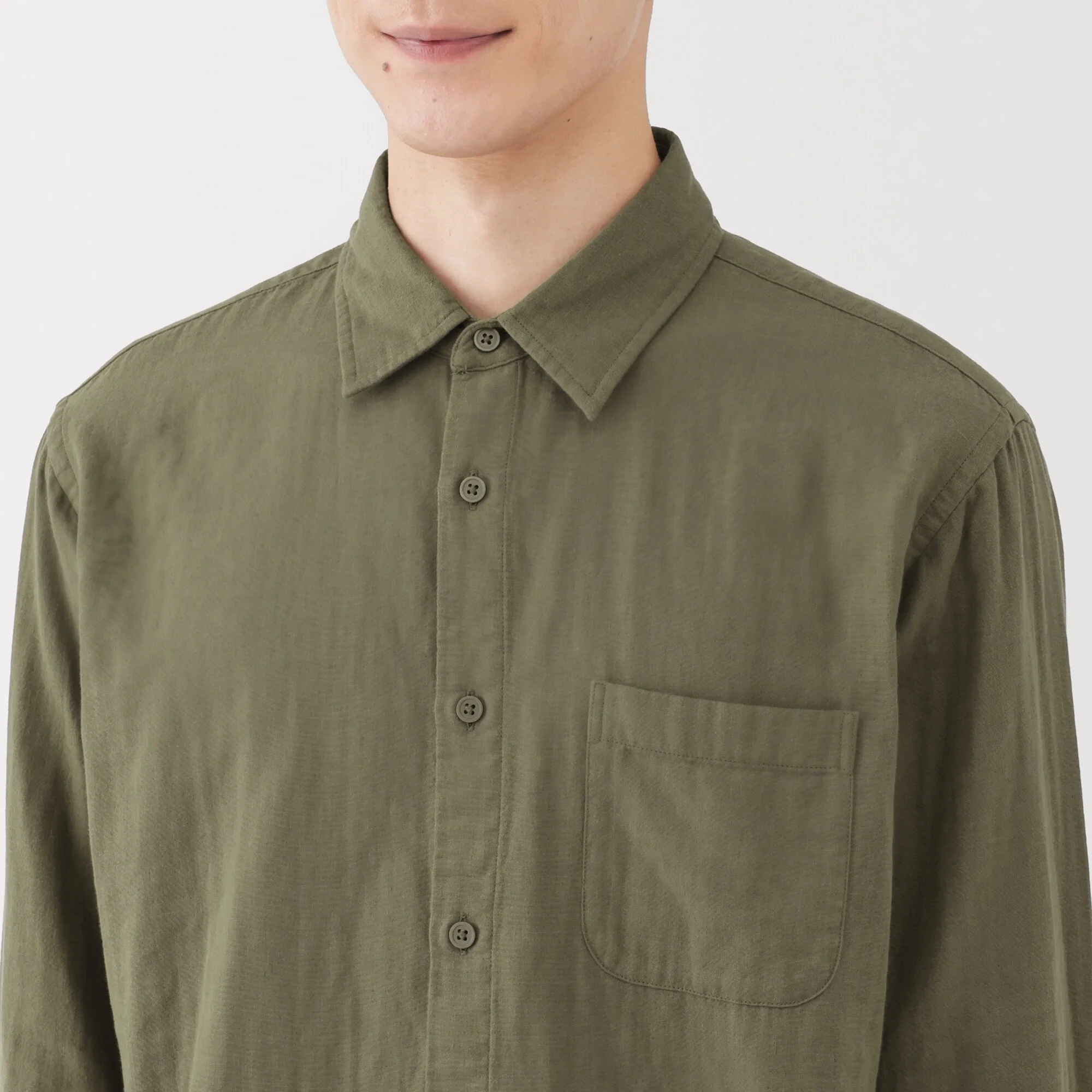Kapok Blend Double Gauze Shirt - Image 32