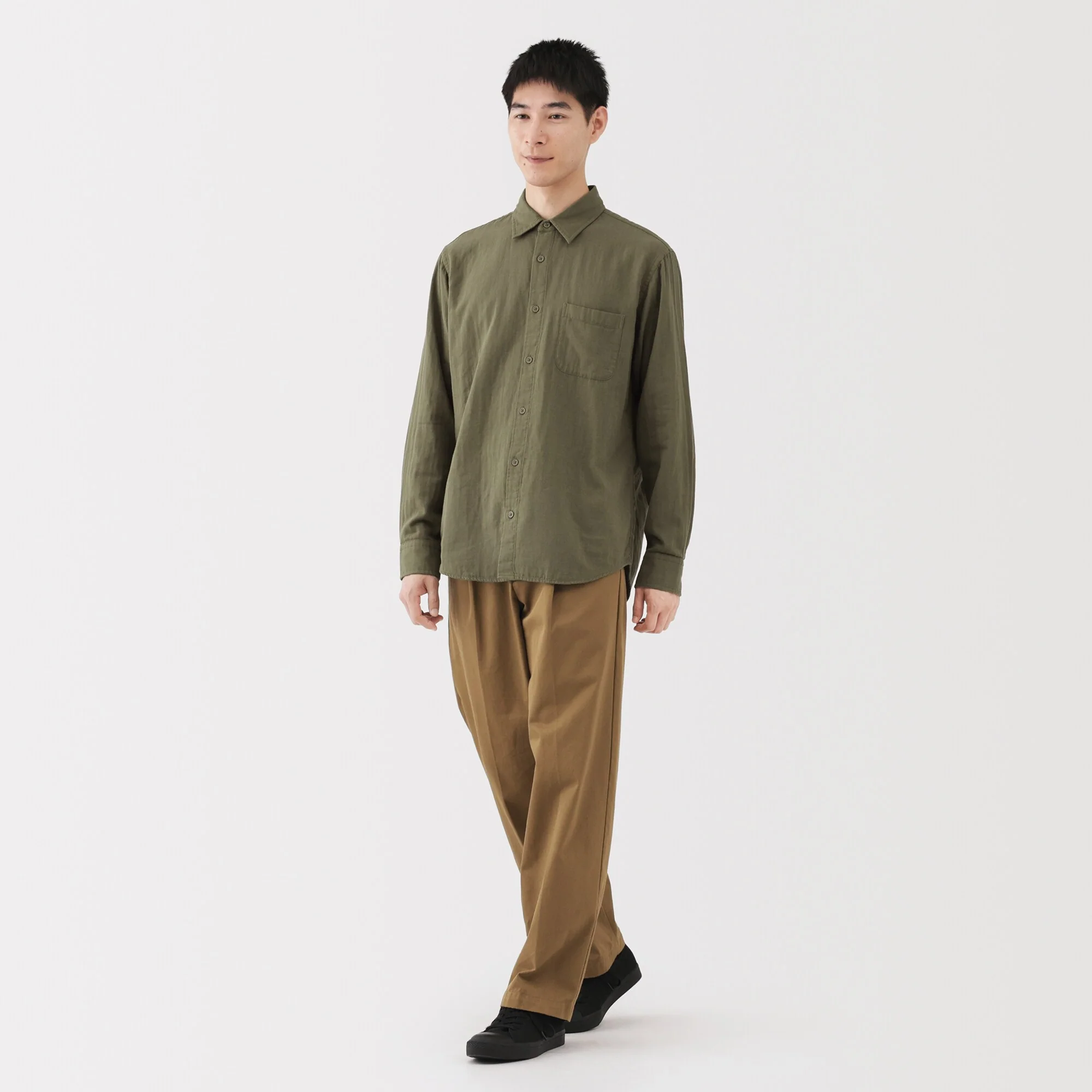 Kapok Blend Double Gauze Shirt - Image 4