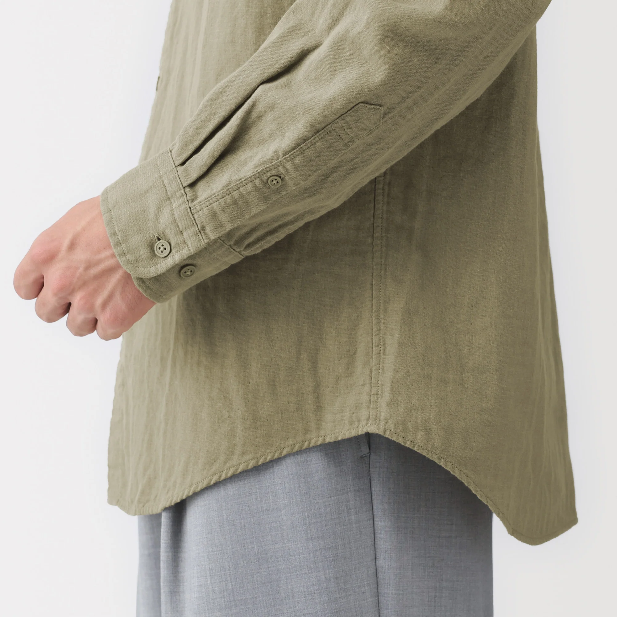 Kapok Blend Double Gauze Shirt - Image 17