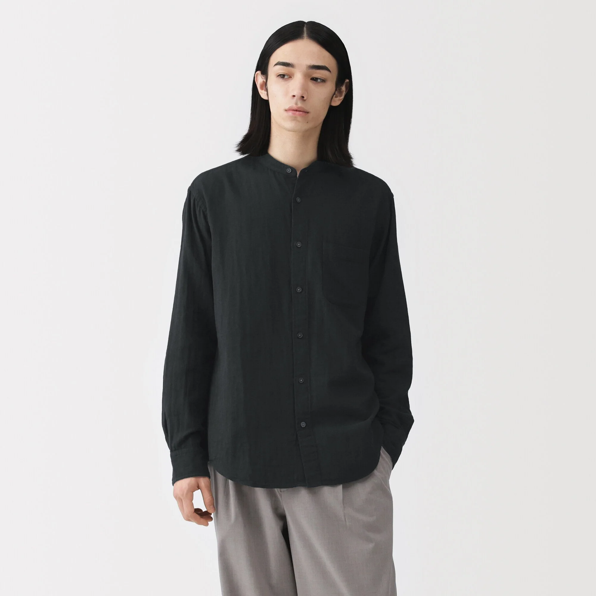 Kapok Blend Double Gauze Shirt - Image 21