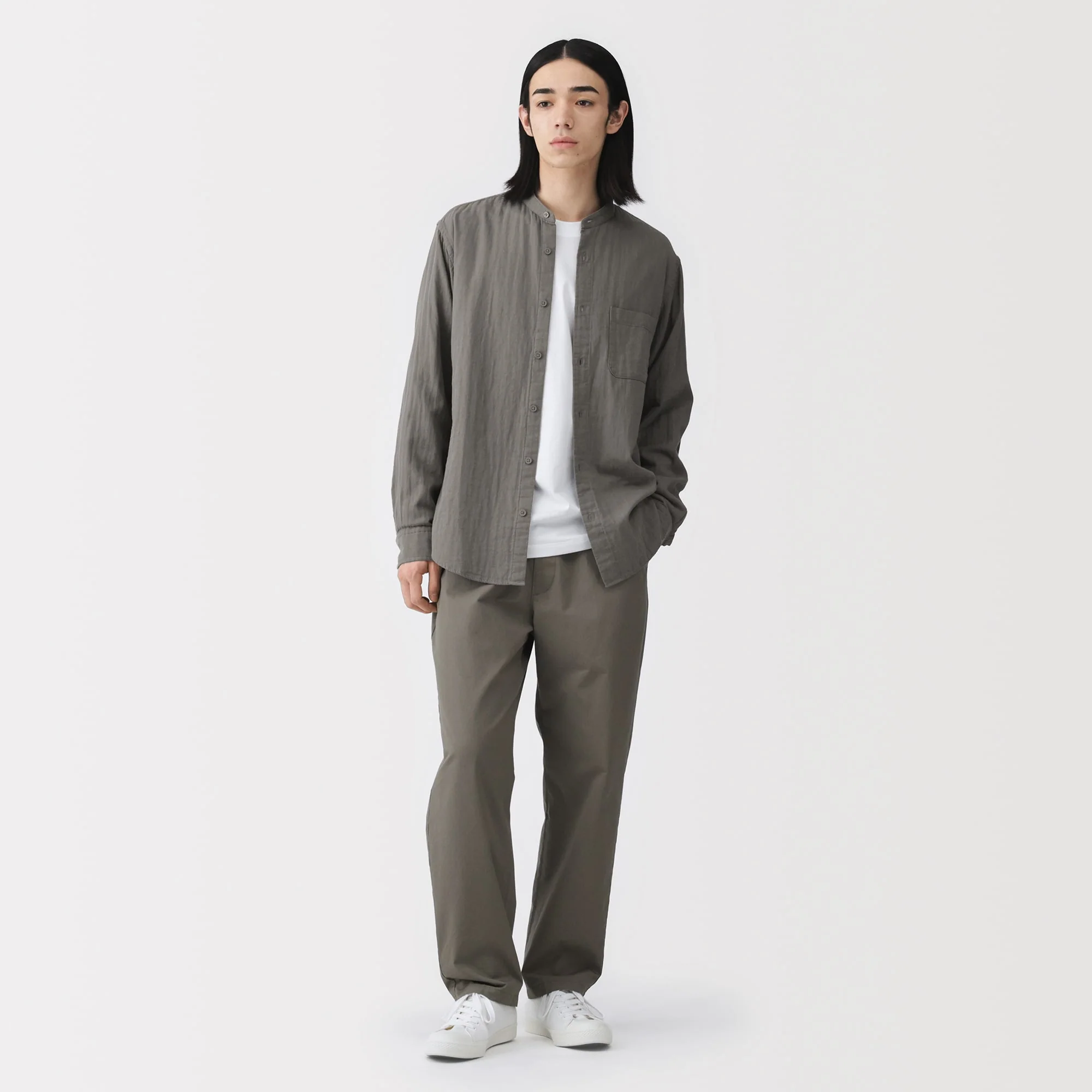 Kapok Blend Double Gauze Shirt - Image 4