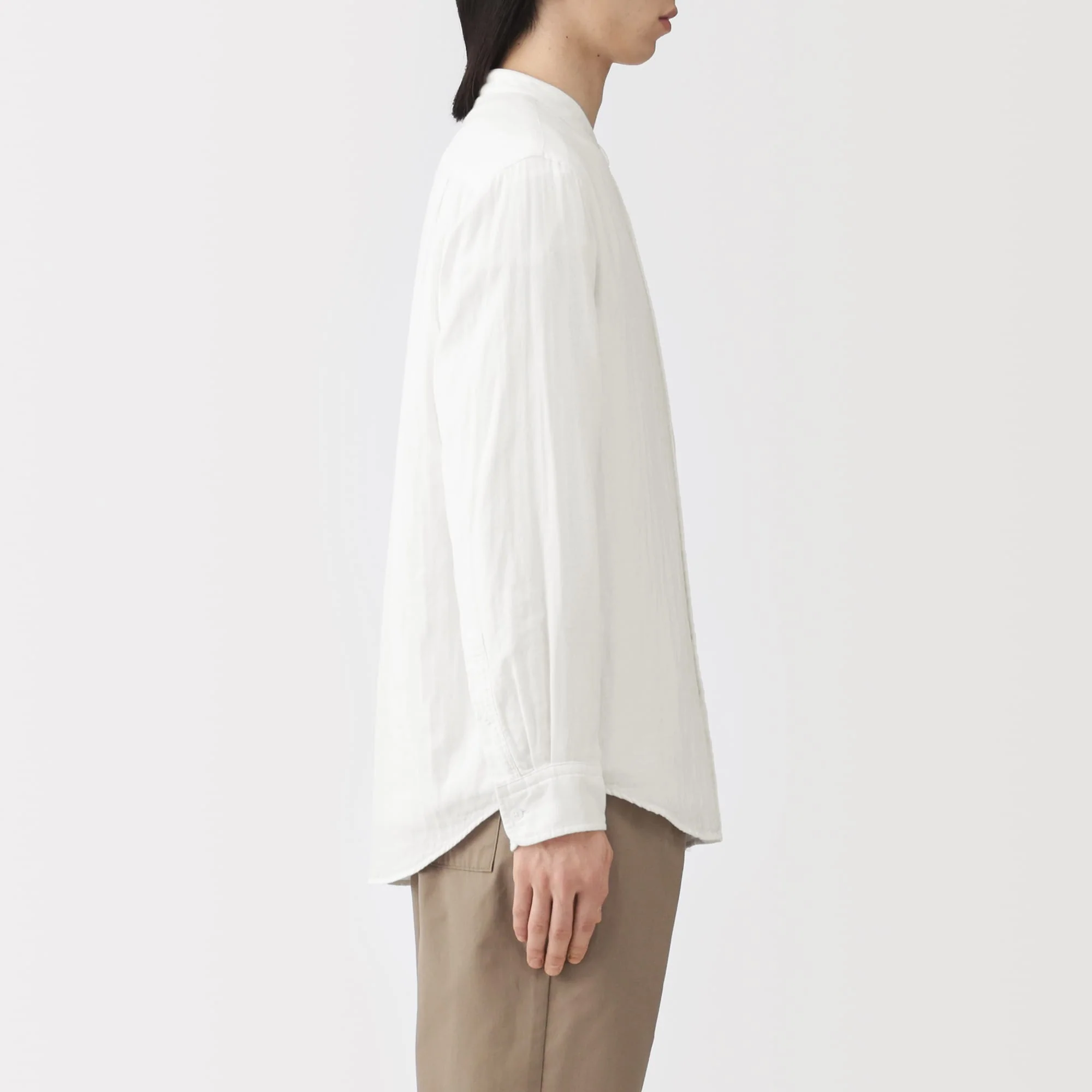 Kapok Blend Double Gauze Shirt - Image 5