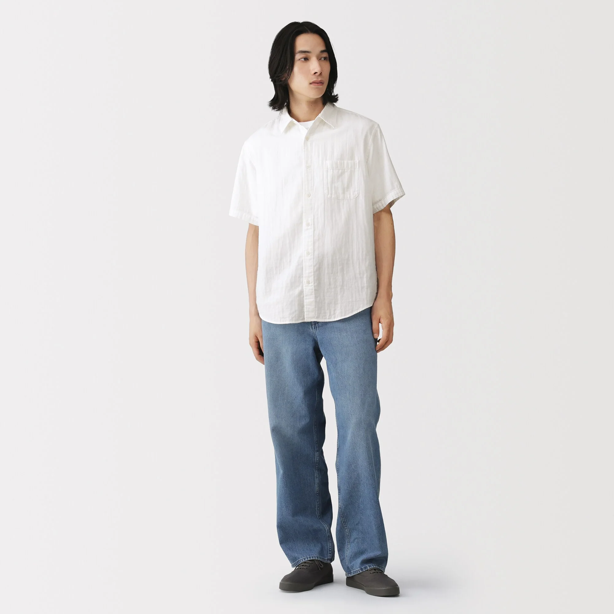 Kapok Blend Double Gauze Shirt - Image 12