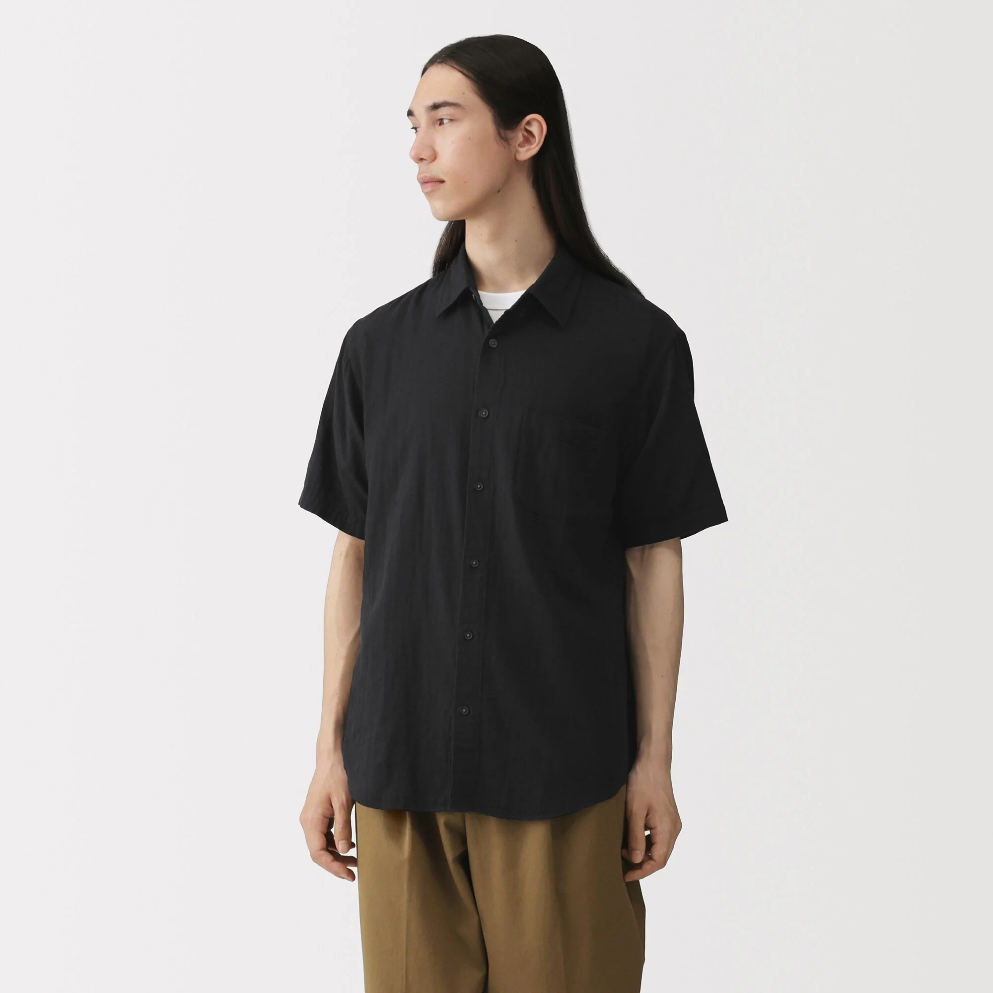 Kapok Blend Double Gauze Shirt - Image 19